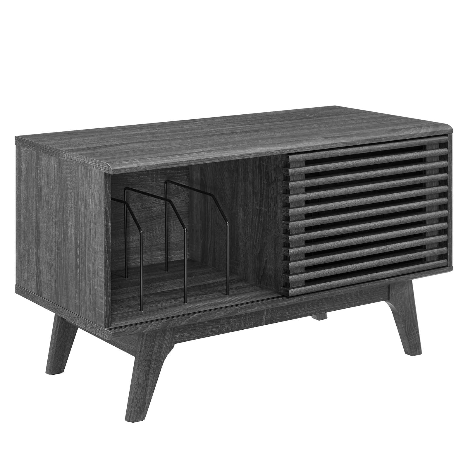 Modway Render Vinyl Record Display Stand | Coffee Tables | Modishstore-13