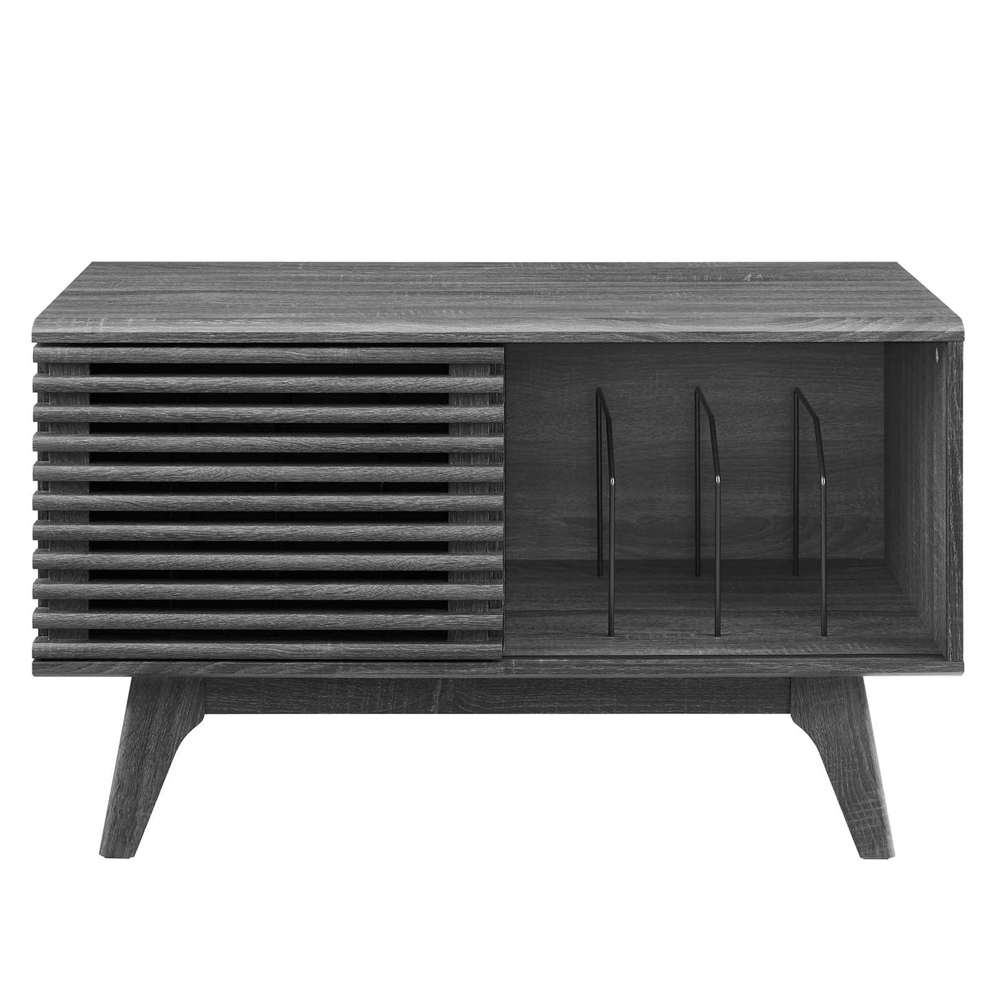 Modway Render Vinyl Record Display Stand | Coffee Tables | Modishstore-11