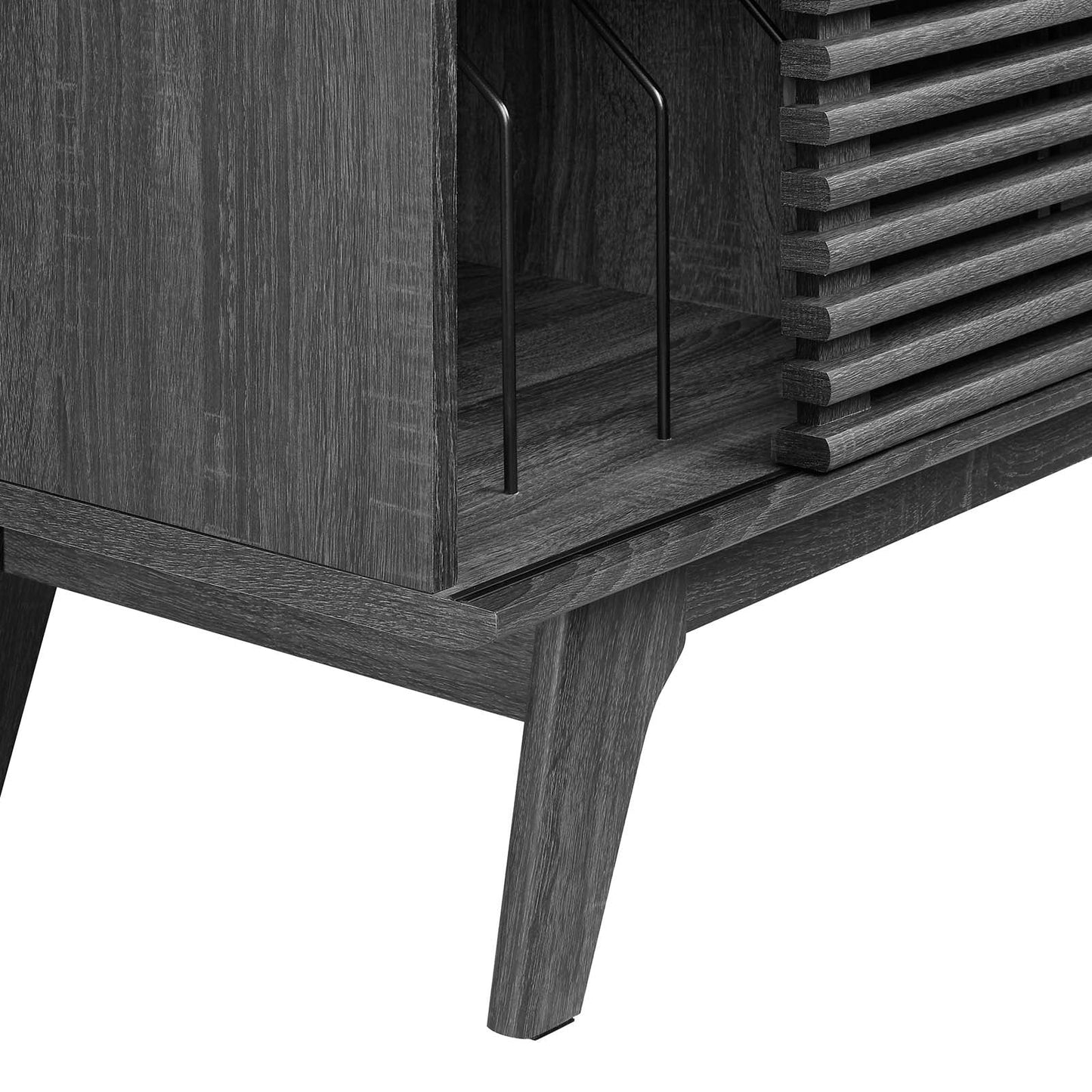 Modway Render Vinyl Record Display Stand | Coffee Tables | Modishstore-14