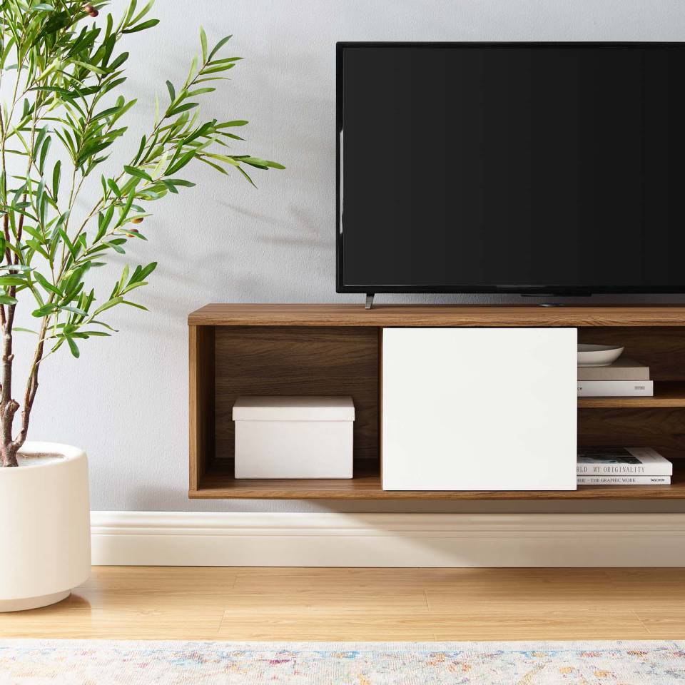 Modway Envision 60" Wall Mount TV Stand | TV Stands | 
