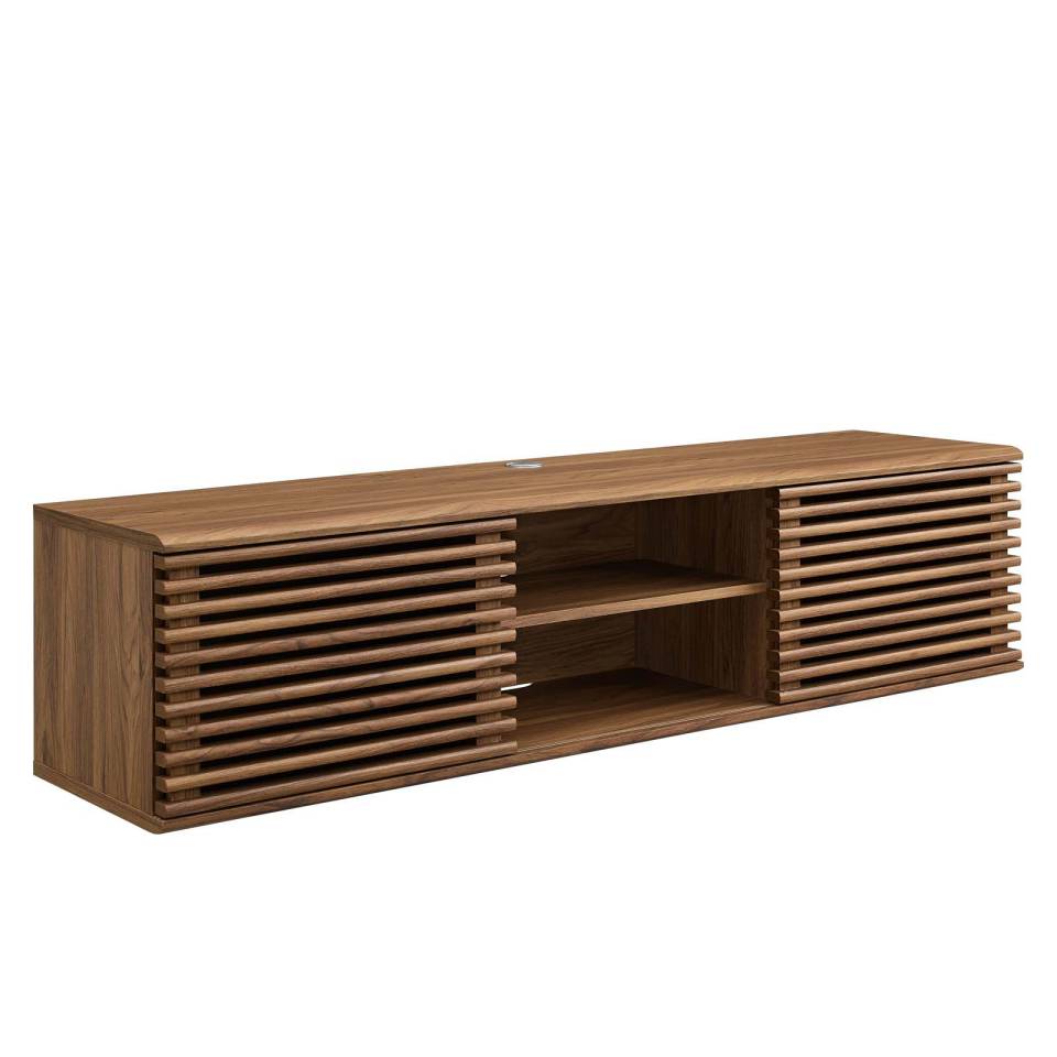 Modway Render 60" Wall-Mount Media Console TV Stand | TV Stands | Modishstore-7