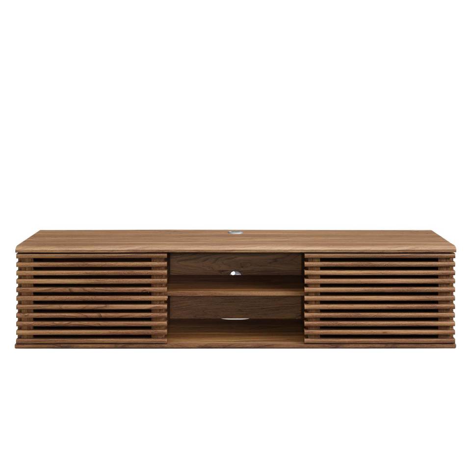 Modway Render 60" Wall-Mount Media Console TV Stand | TV Stands | Modishstore-3
