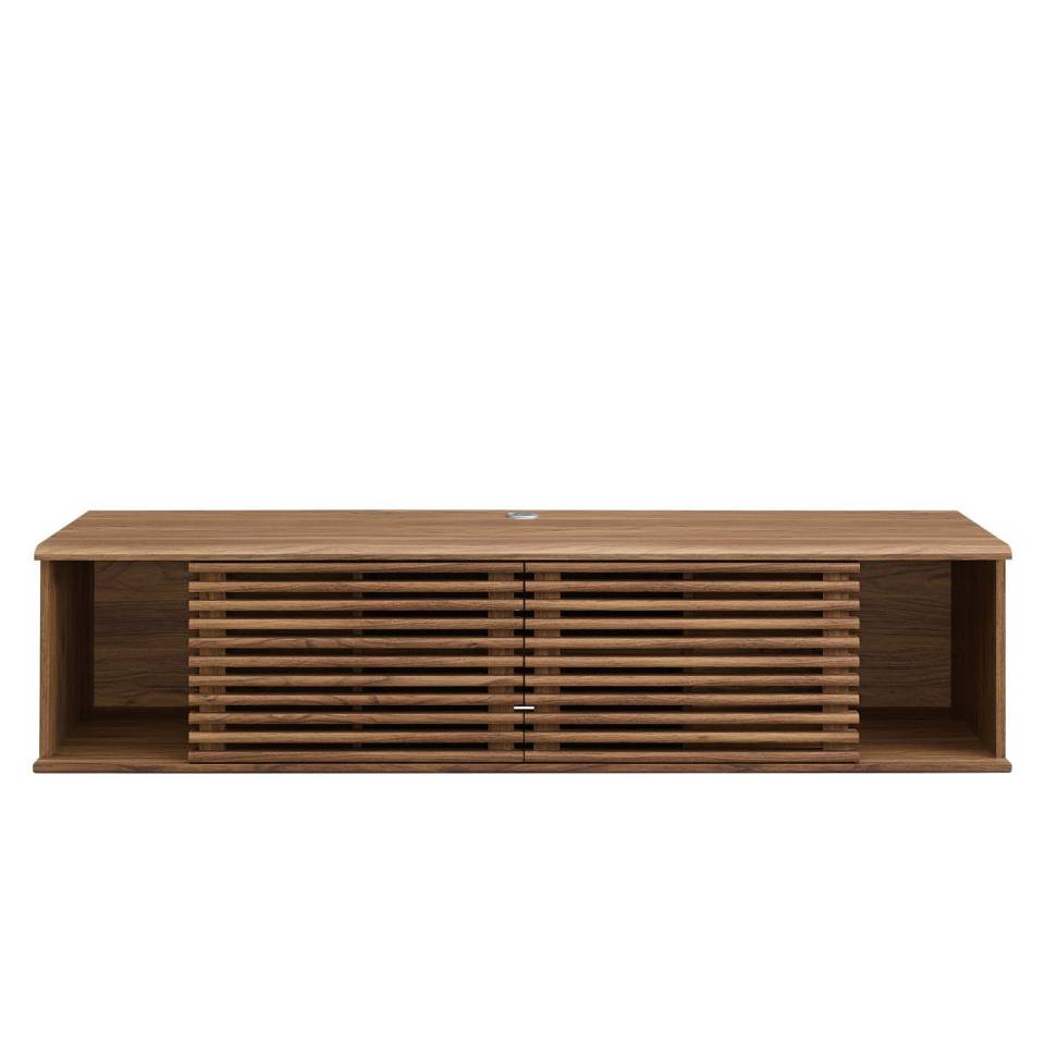 Modway Render 60" Wall-Mount Media Console TV Stand | TV Stands | Modishstore-4