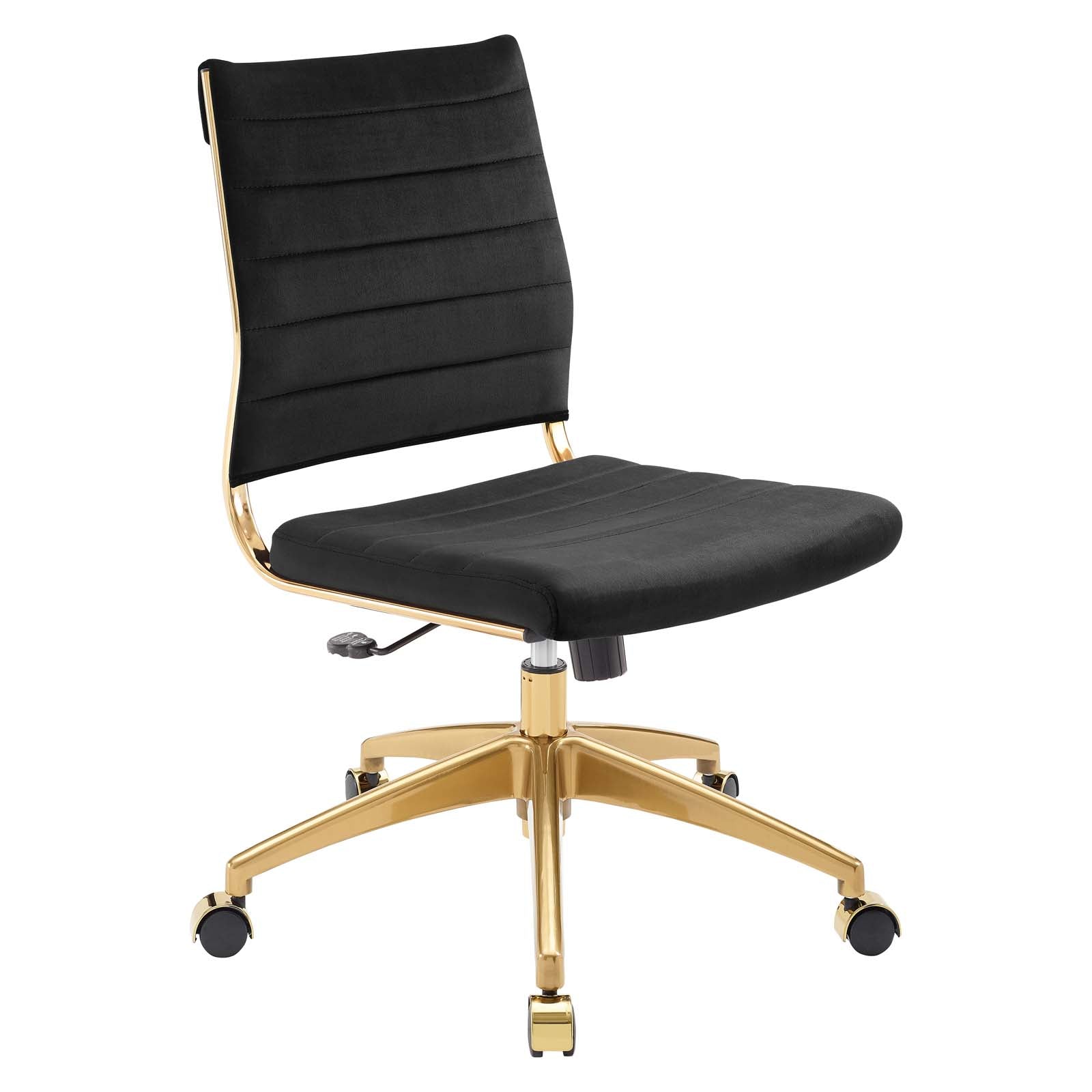 Modway Jive Armless Mid Back Performance Velvet Office Chair |  | 