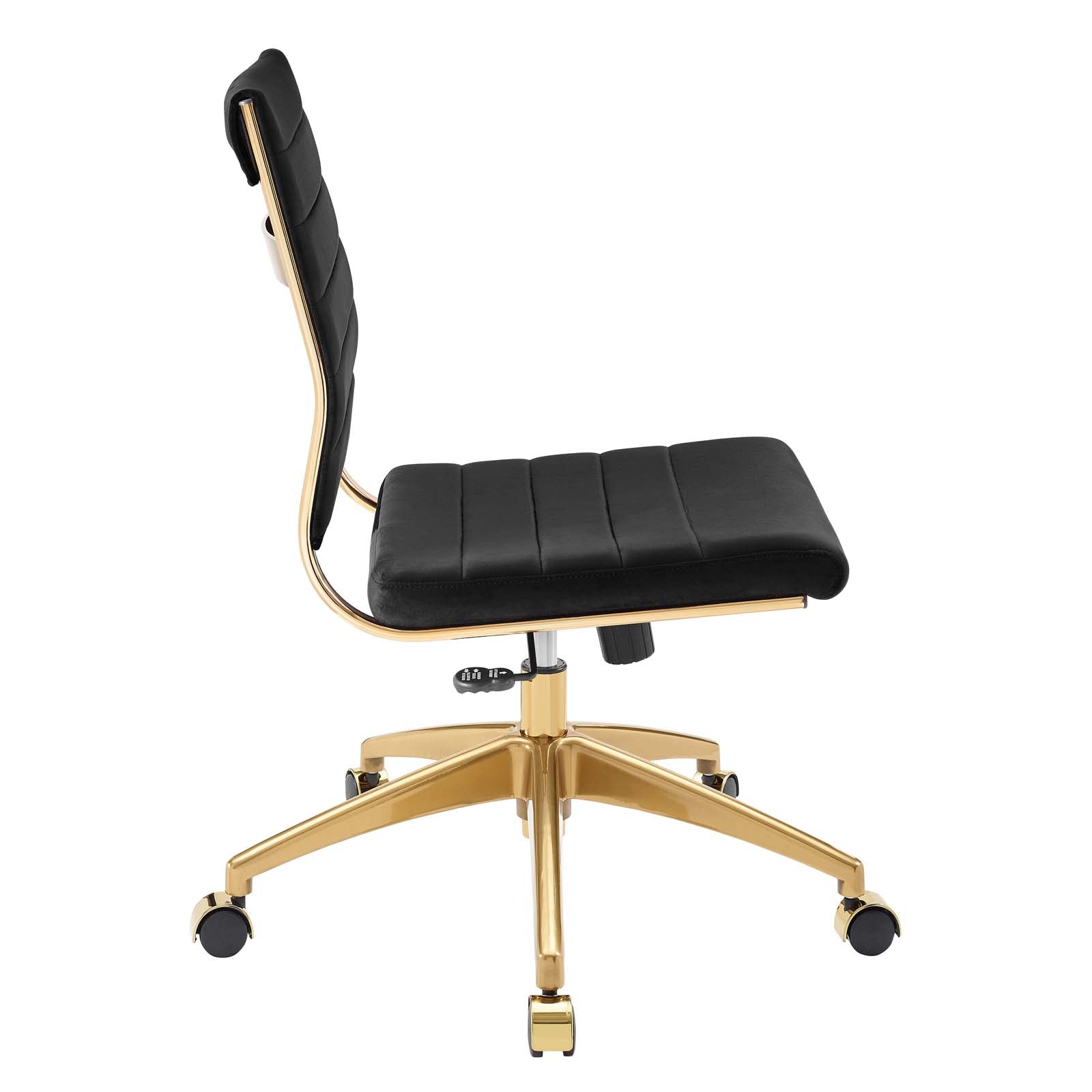 Modway Jive Armless Mid Back Performance Velvet Office Chair |  | 