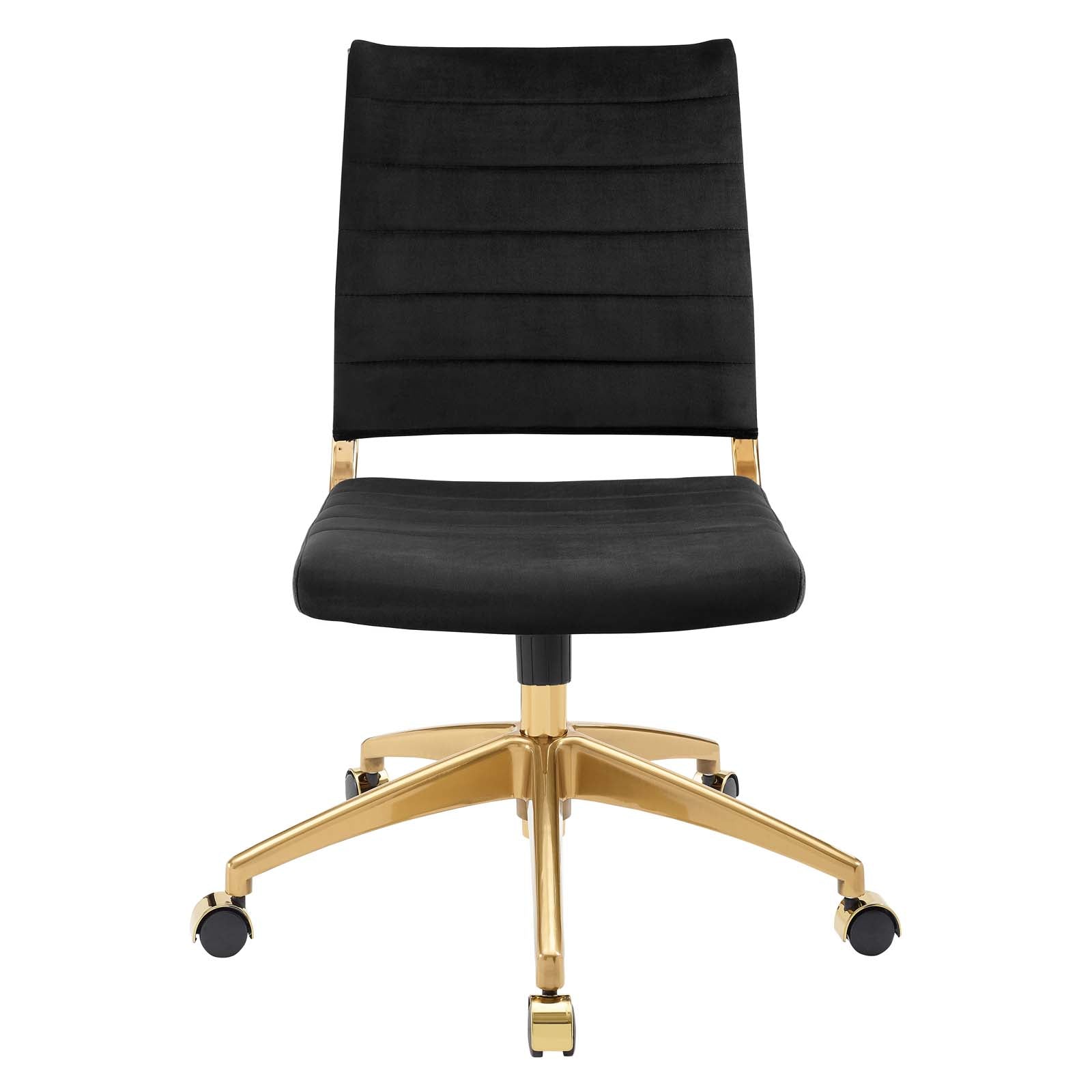 Modway Jive Armless Mid Back Performance Velvet Office Chair |  | 