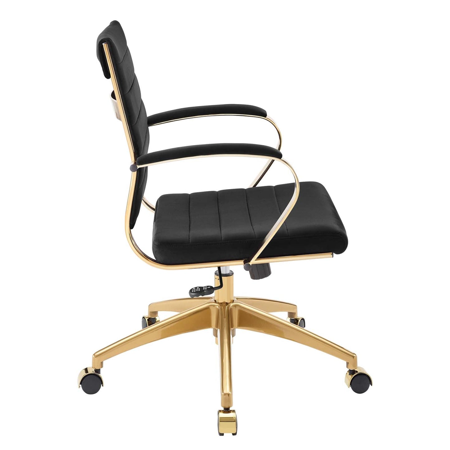 Modway Jive Mid Back Performance Velvet Office Chair |  | Modishstore-4