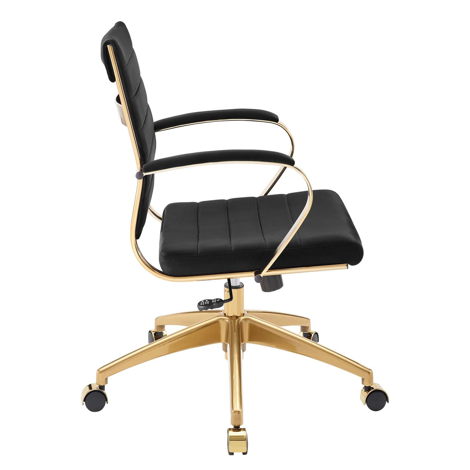Modway Jive Mid Back Performance Velvet Office Chair |  | Modishstore-4