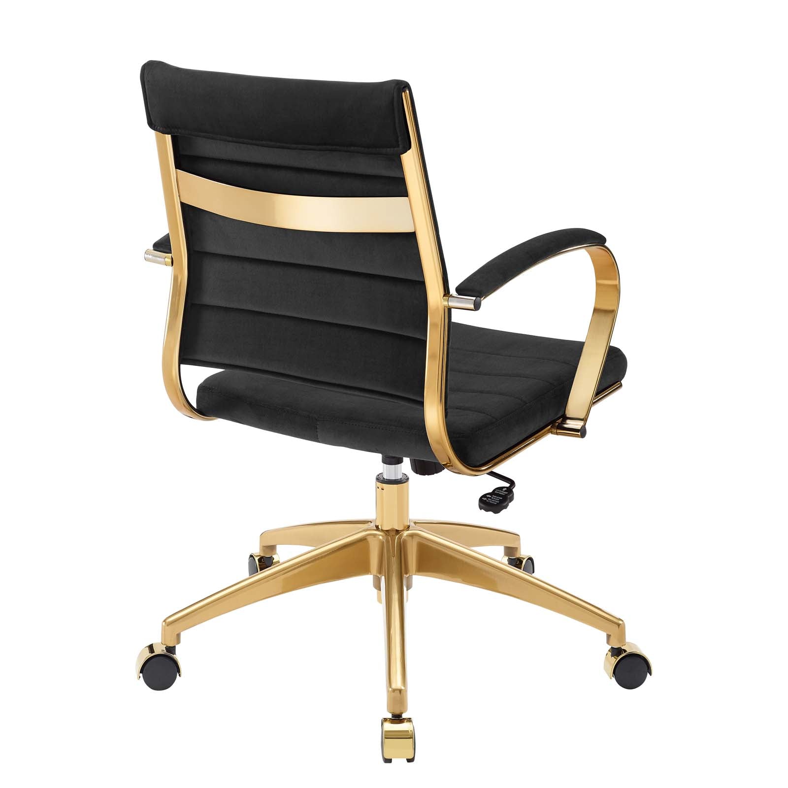 Modway Jive Mid Back Performance Velvet Office Chair |  | Modishstore-5