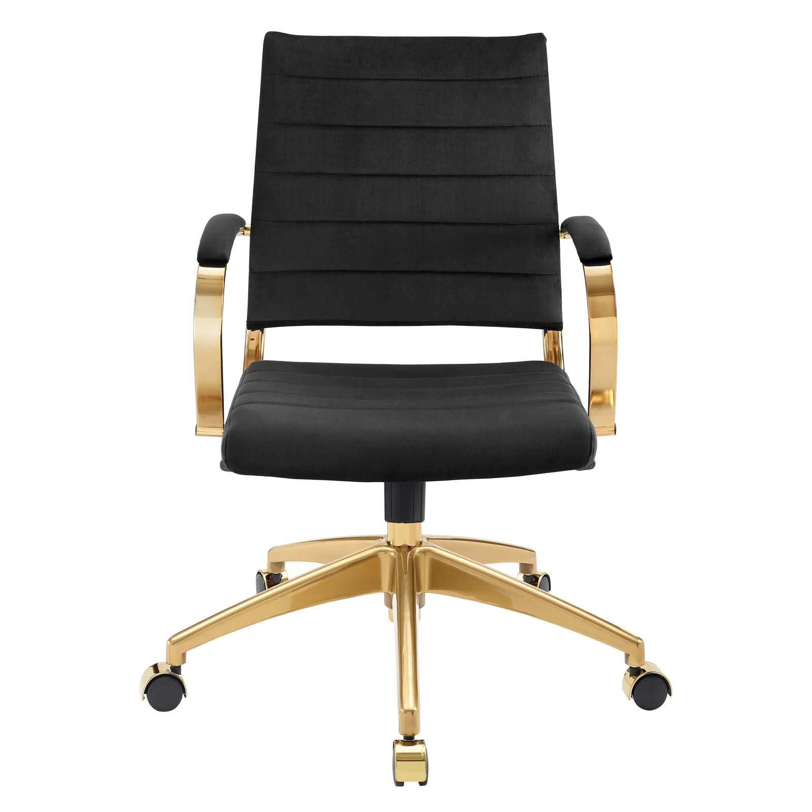 Modway Jive Mid Back Performance Velvet Office Chair |  | Modishstore-6