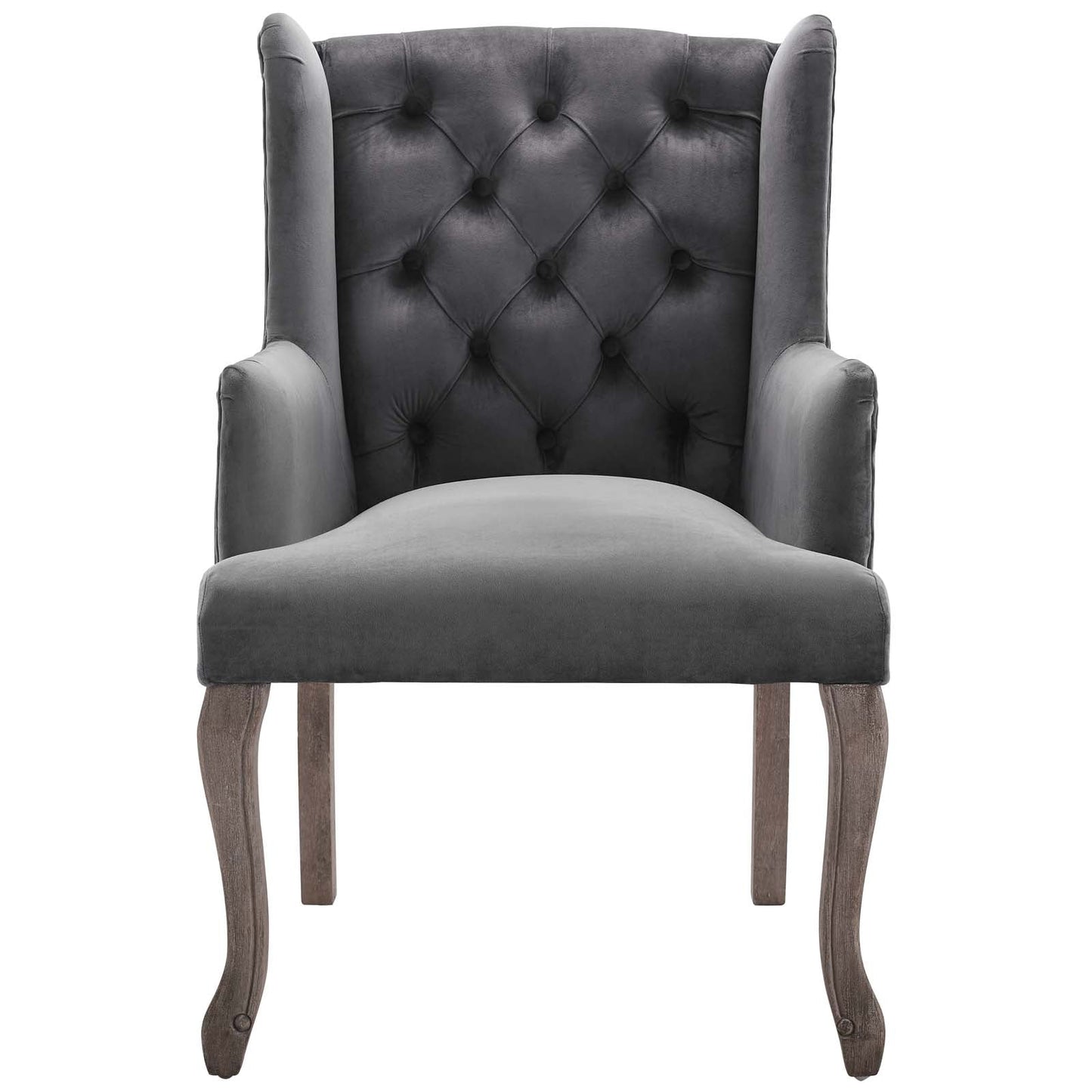 Modway Realm Armchair Performance Velvet Set of 2 | Armchairs | Modishstore-3