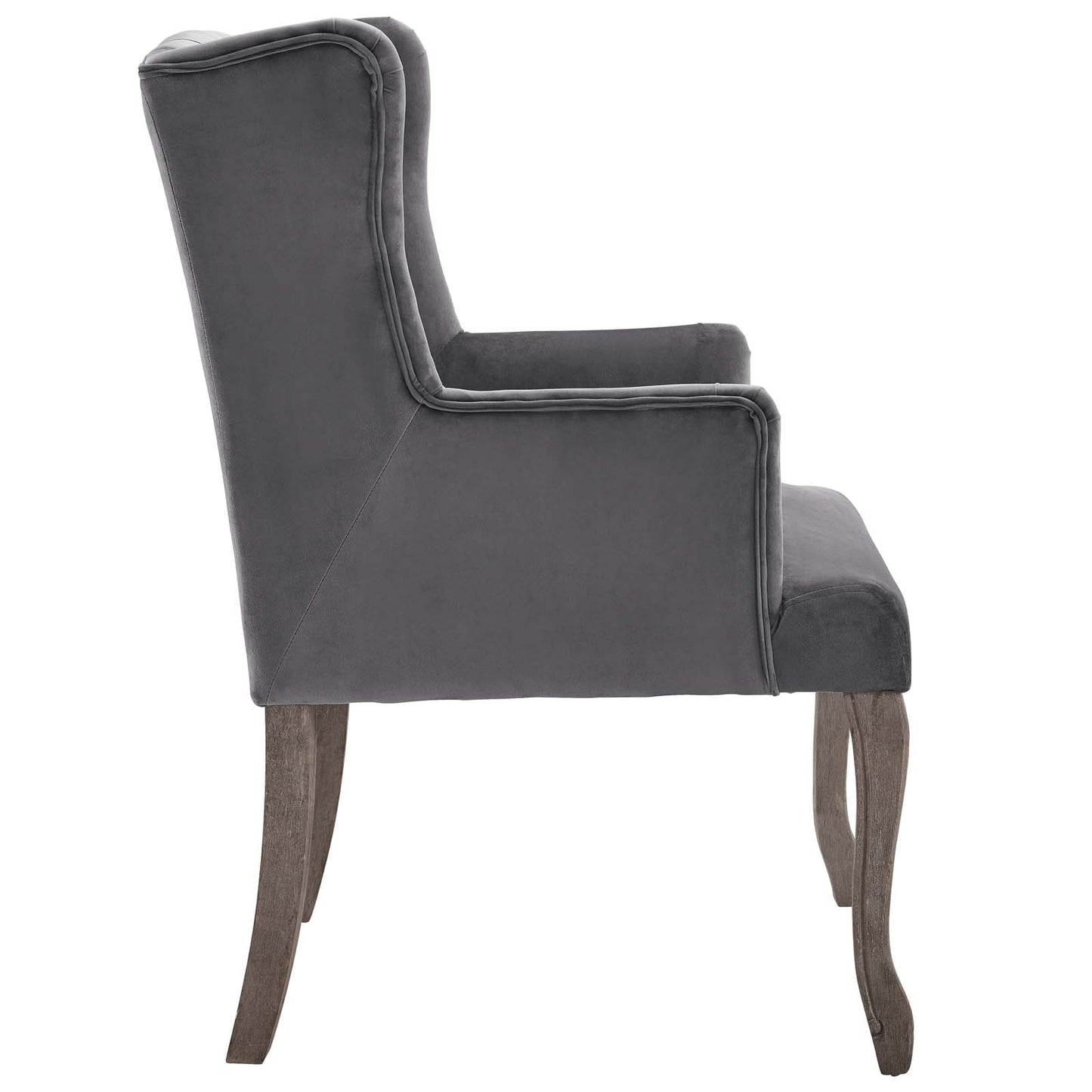 Modway Realm Armchair Performance Velvet Set of 2 | Armchairs | Modishstore-4