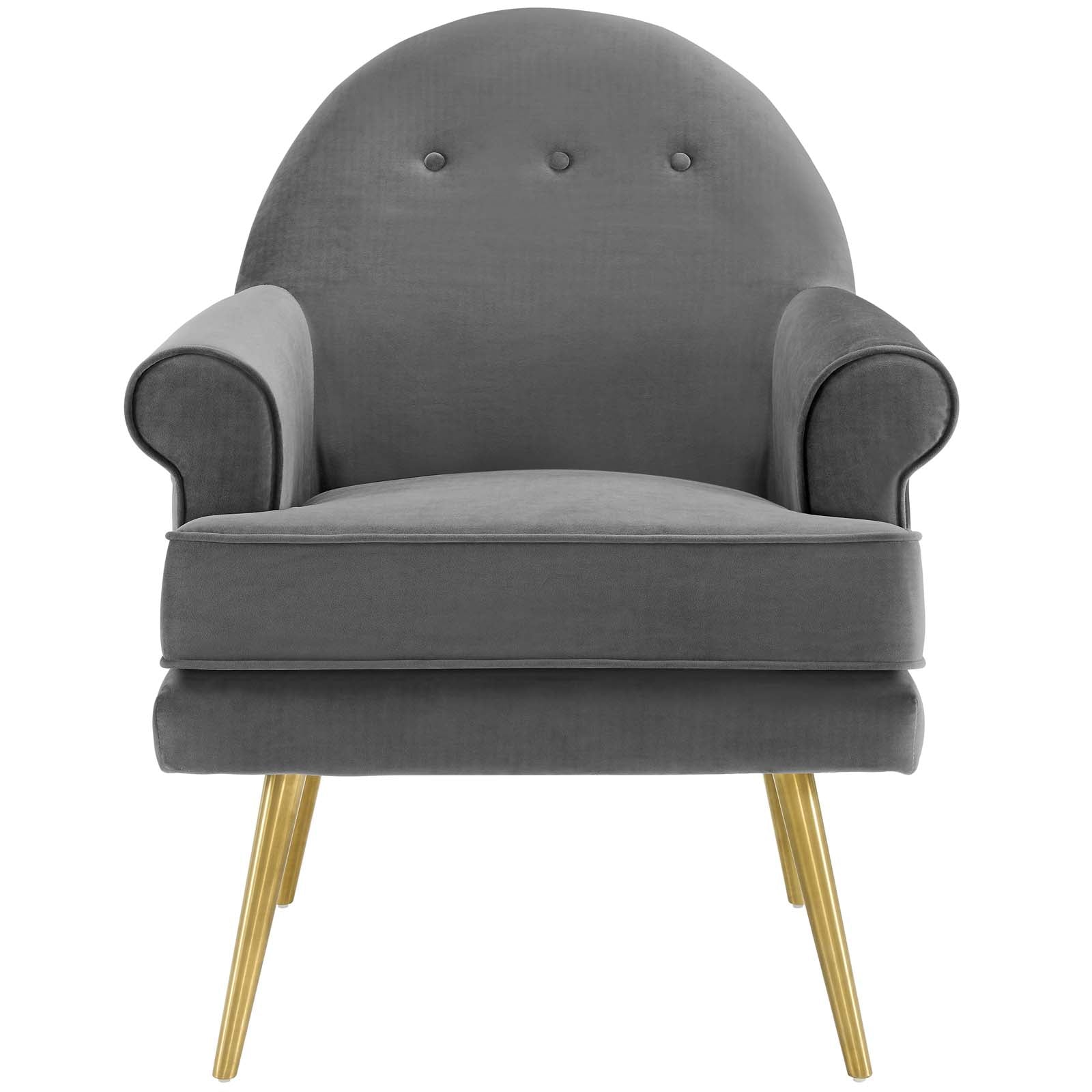 Modway Revive Armchair Performance Velvet Set of 2 | Armchairs | Modishstore-6