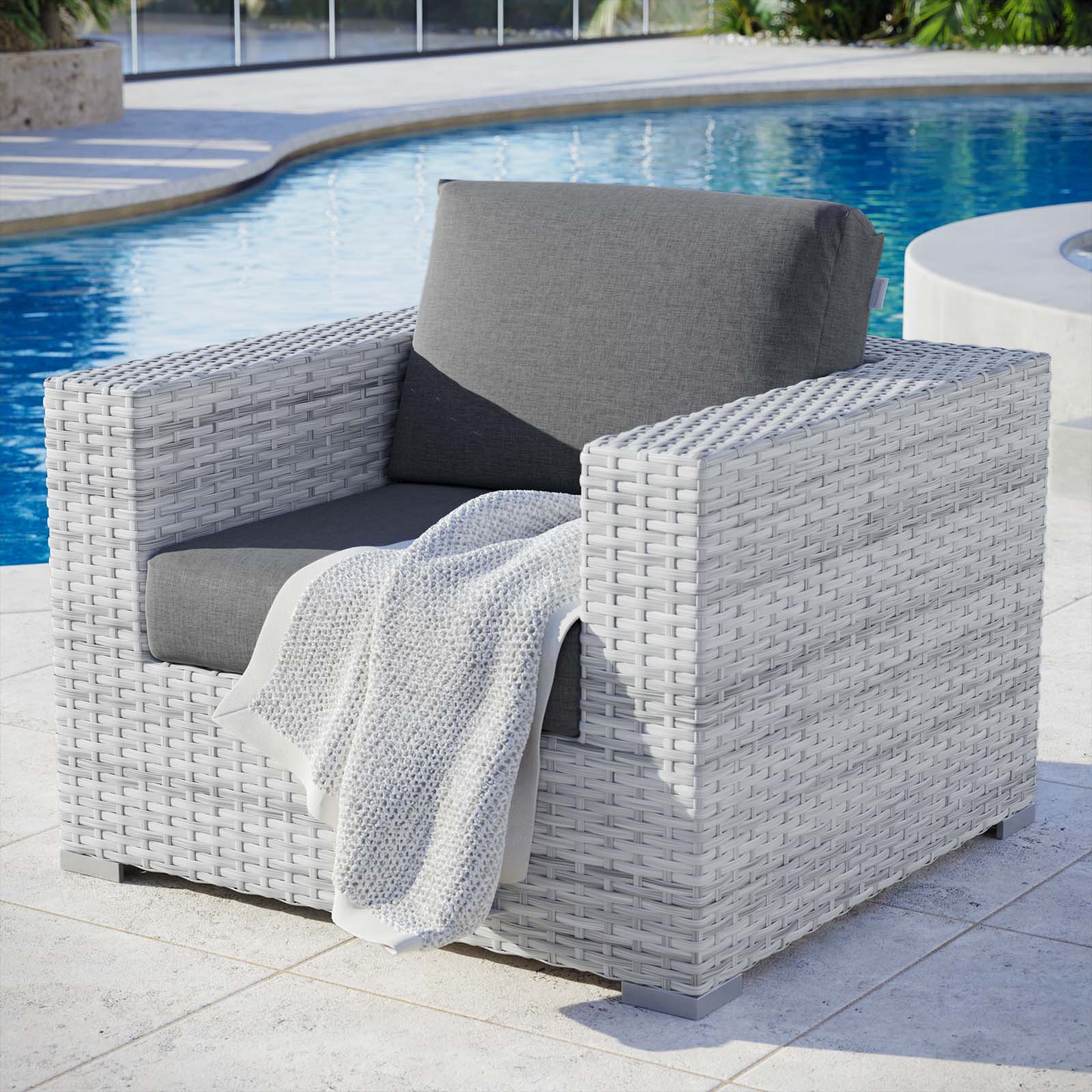 Modway Convene Outdoor Patio Armchair | Outdoor Chairs