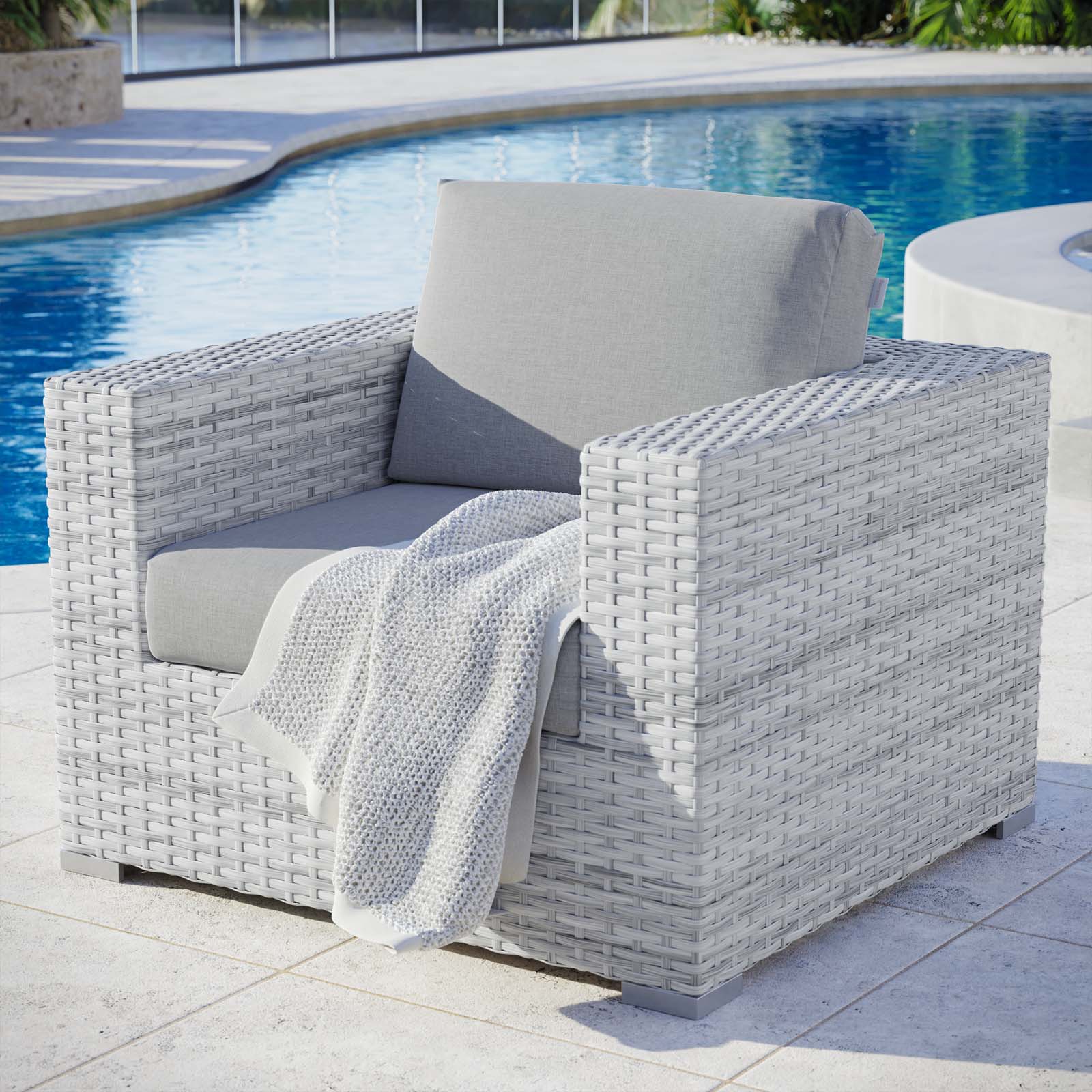 Modway Convene Outdoor Patio Armchair | Outdoor Chairs | 