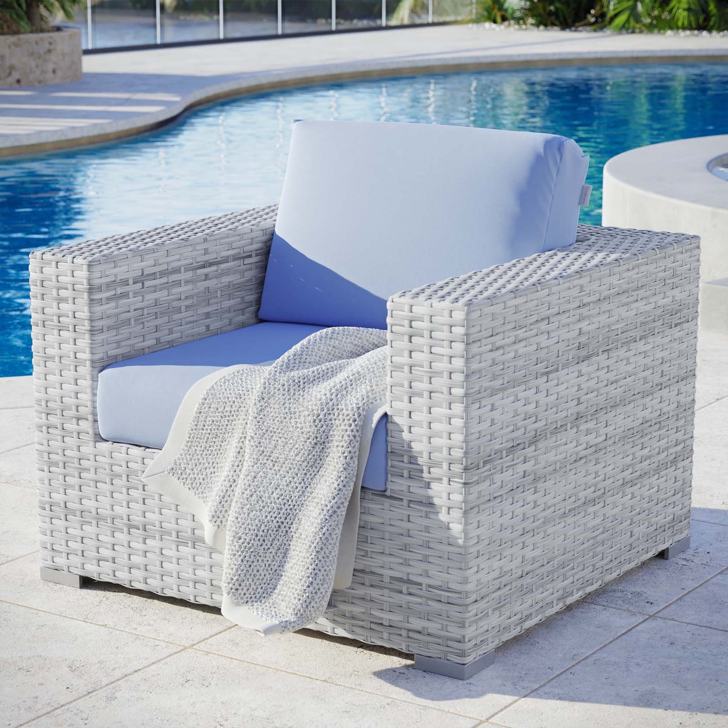 Modway Convene Outdoor Patio Armchair | Outdoor Chairs | 