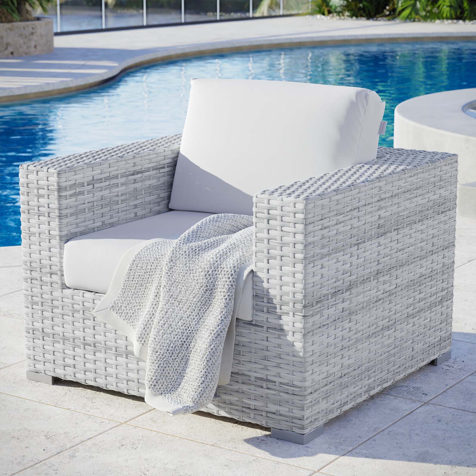 Modway Convene Outdoor Patio Armchair | Outdoor Chairs | 