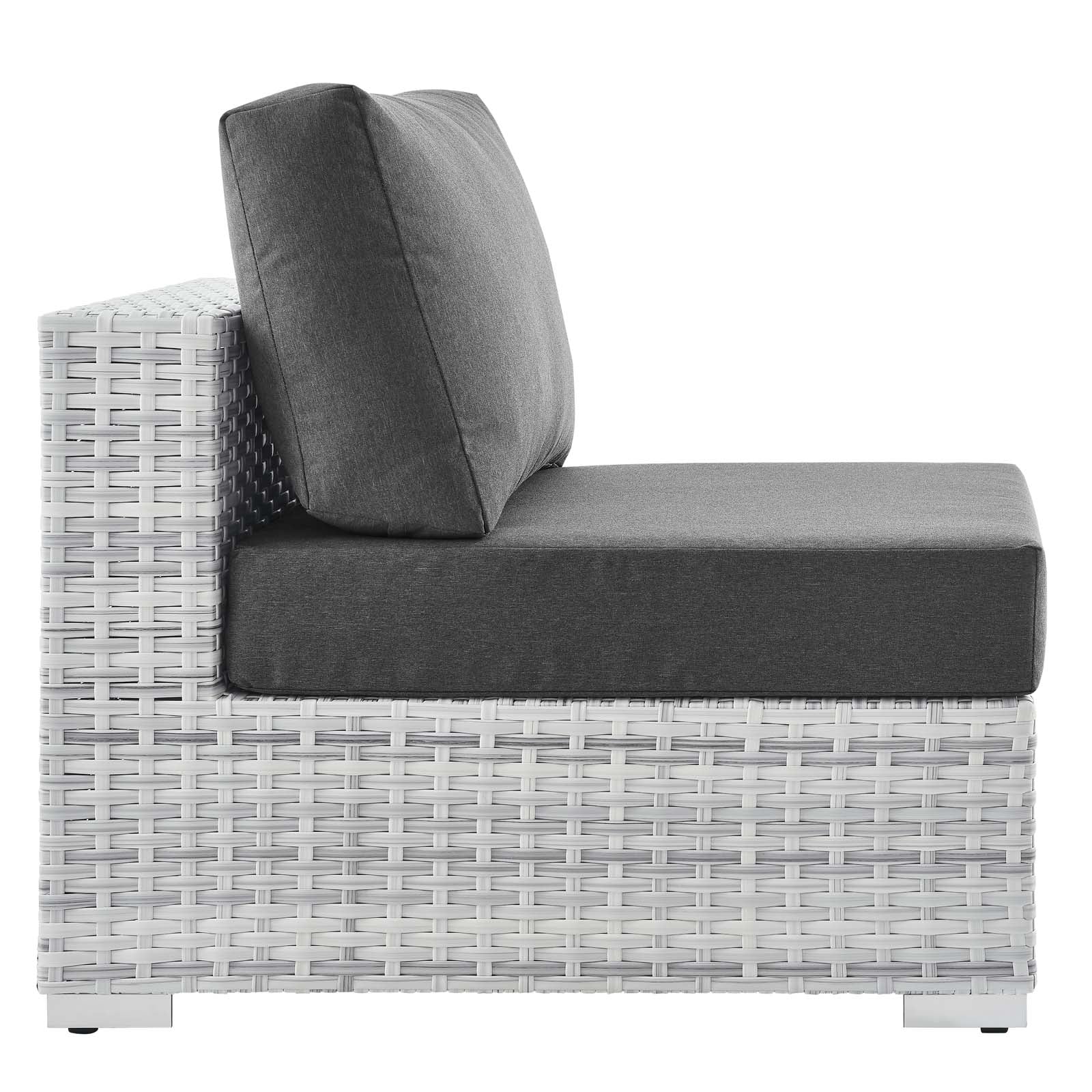 Modway Convene Outdoor Patio Armless Chair | Outdoor Chairs | 
