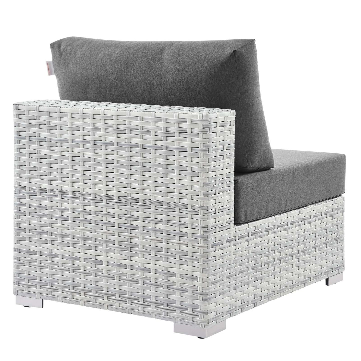 Modway Convene Outdoor Patio Armless Chair | Outdoor Chairs | 