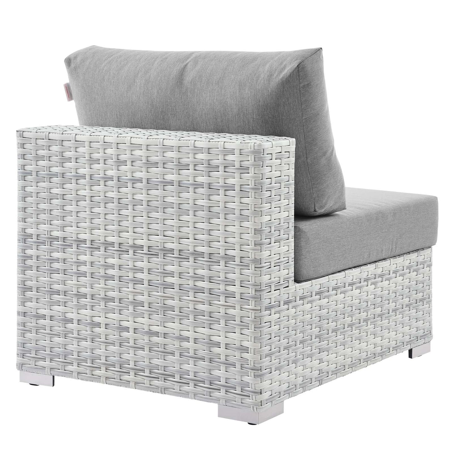 Modway Convene Outdoor Patio Armless Chair | Outdoor Chairs | 