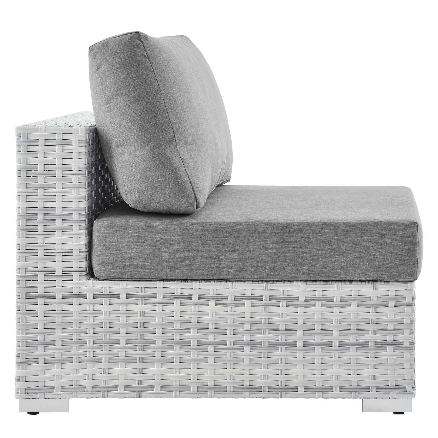 Modway Convene Outdoor Patio Armless Chair | Outdoor Chairs | 