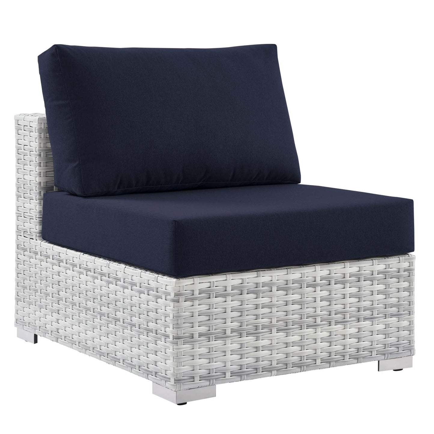 Modway Convene Outdoor Patio Armless Chair | Outdoor Chairs | 