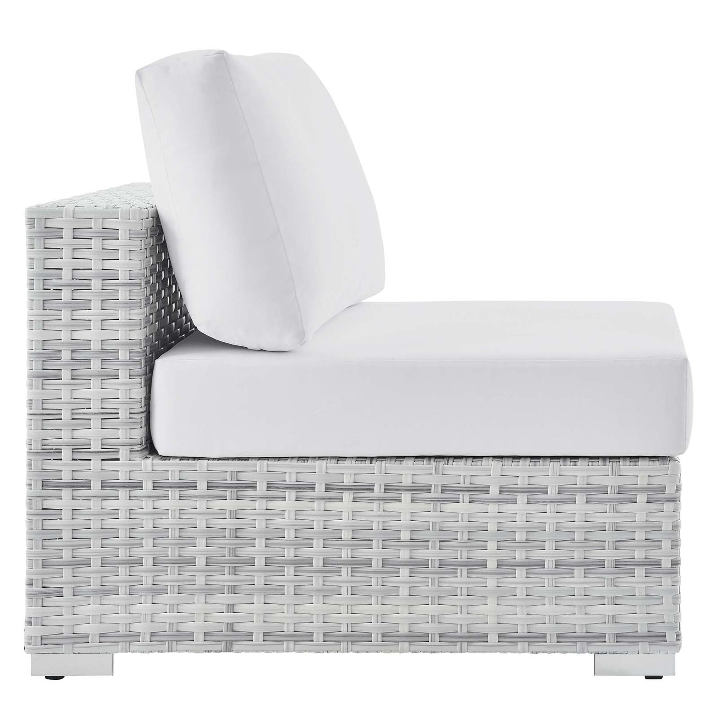Modway Convene Outdoor Patio Armless Chair | Outdoor Chairs | 