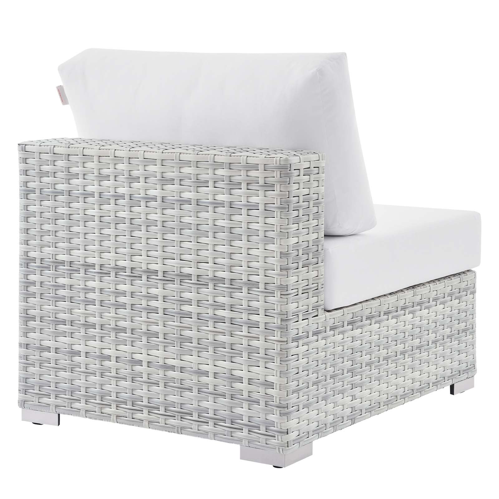 Modway Convene Outdoor Patio Armless Chair | Outdoor Chairs | 