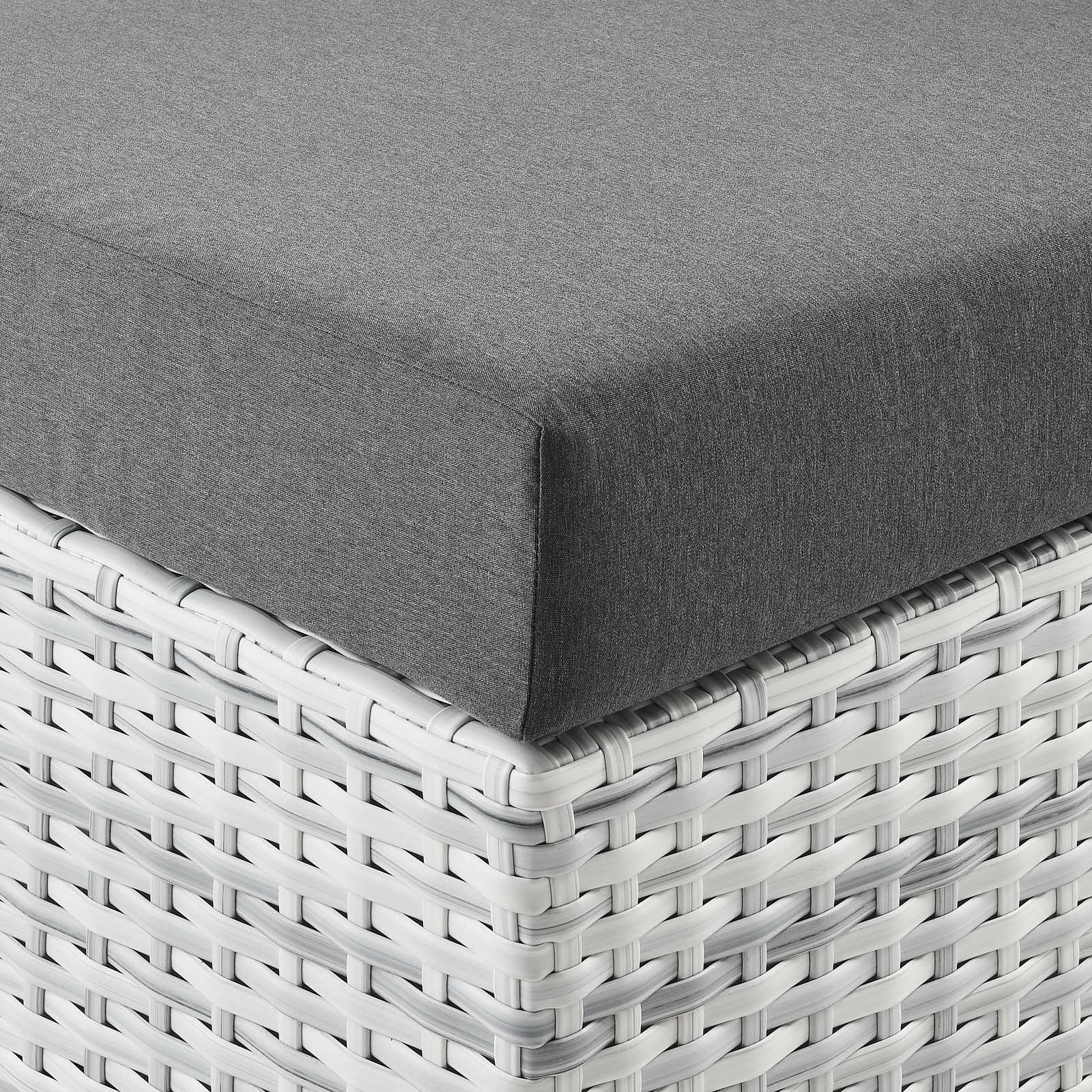 Modway Convene Outdoor Patio Ottoman | Outdoor Ottoman | 