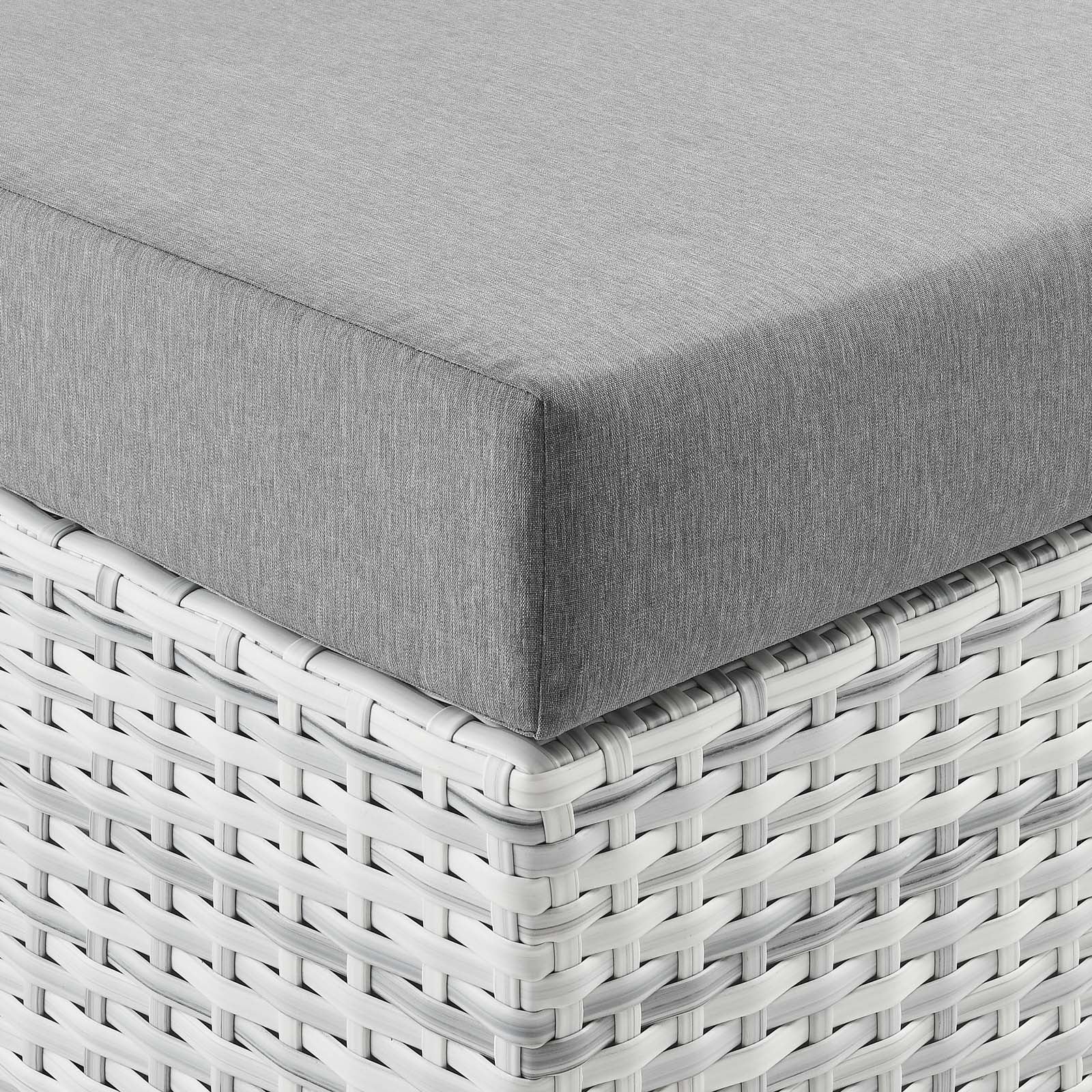 Modway Convene Outdoor Patio Ottoman | Outdoor Ottoman | 