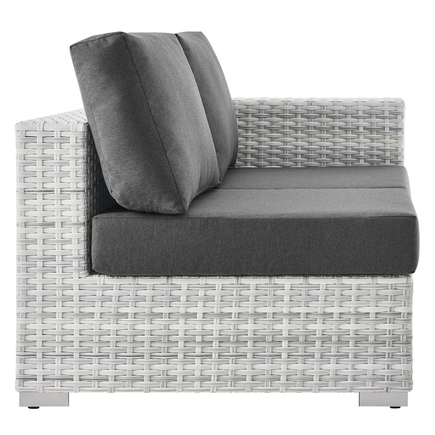 Modway Convene Outdoor Patio Right-Arm Loveseat | Outdoor Sofas, Loveseats & Sectionals | 