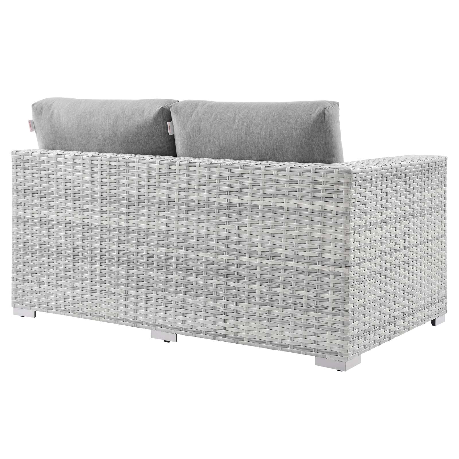 Modway Convene Outdoor Patio Right-Arm Loveseat | Outdoor Sofas, Loveseats & Sectionals | 