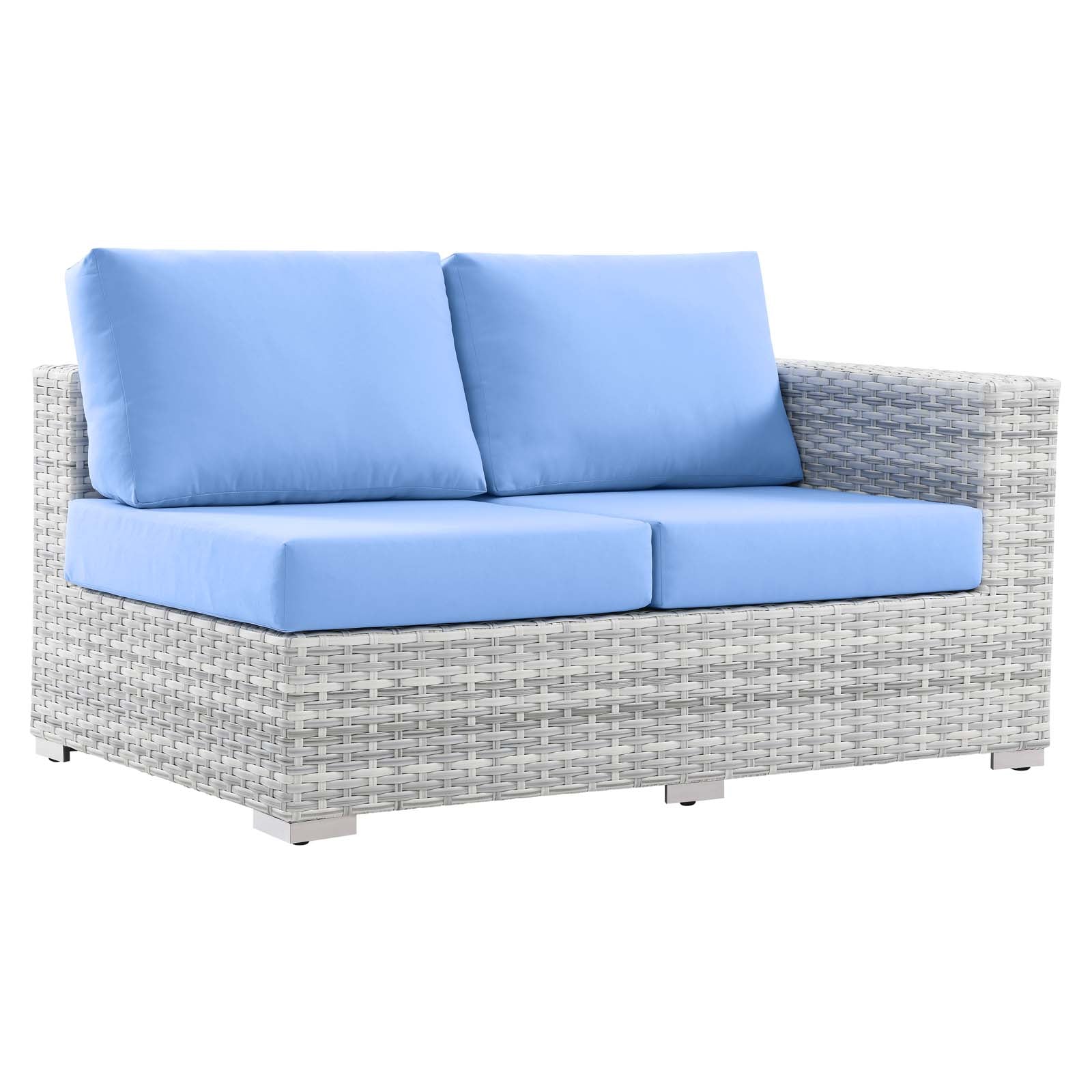 Modway Convene Outdoor Patio Right-Arm Loveseat | Outdoor Sofas, Loveseats & Sectionals | 