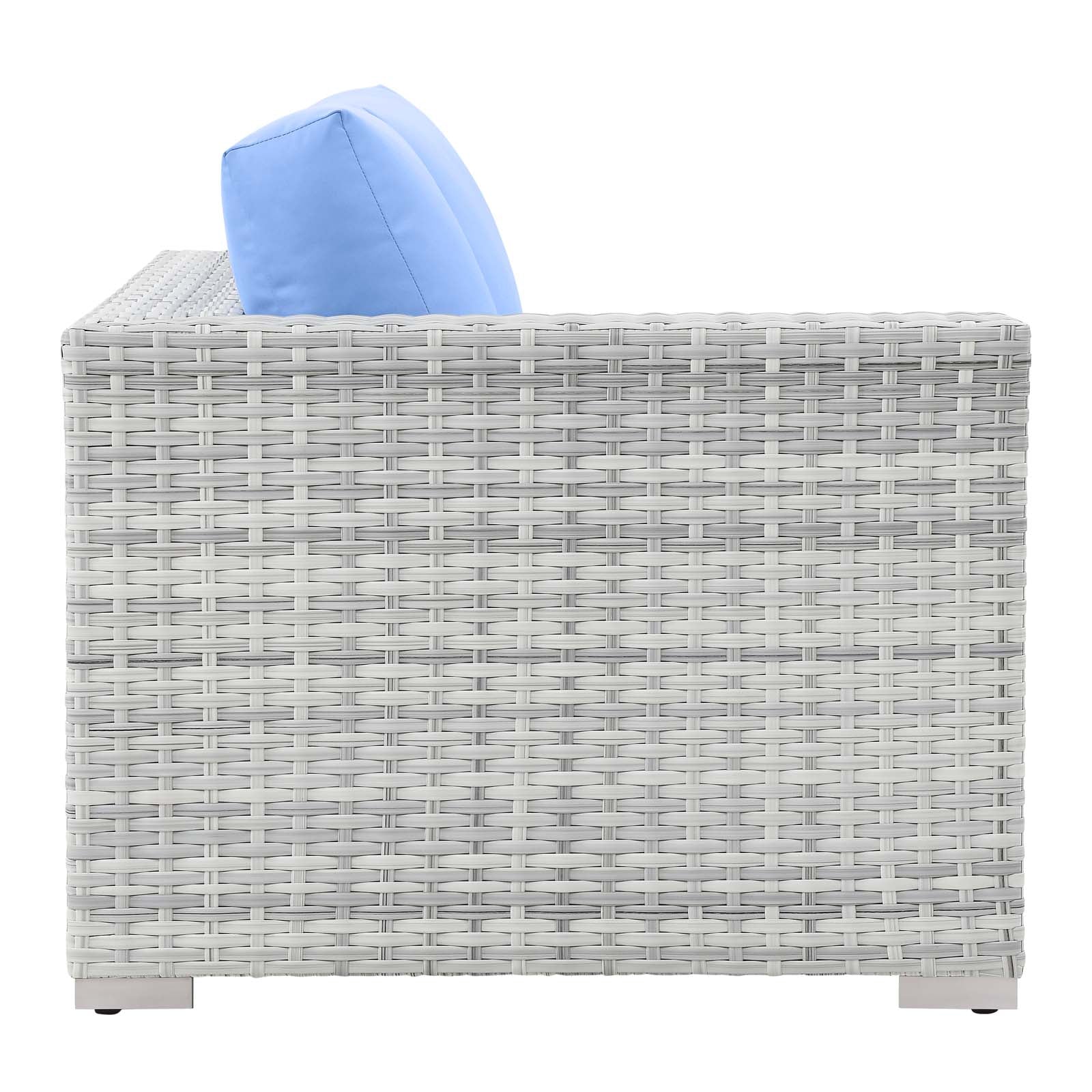 Modway Convene Outdoor Patio Right-Arm Loveseat | Outdoor Sofas, Loveseats & Sectionals | 