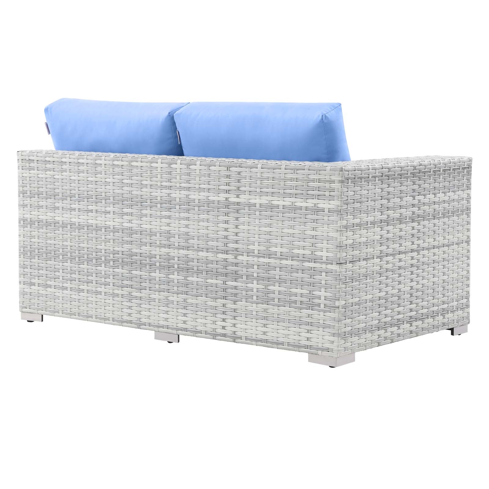 Modway Convene Outdoor Patio Right-Arm Loveseat | Outdoor Sofas, Loveseats & Sectionals | 