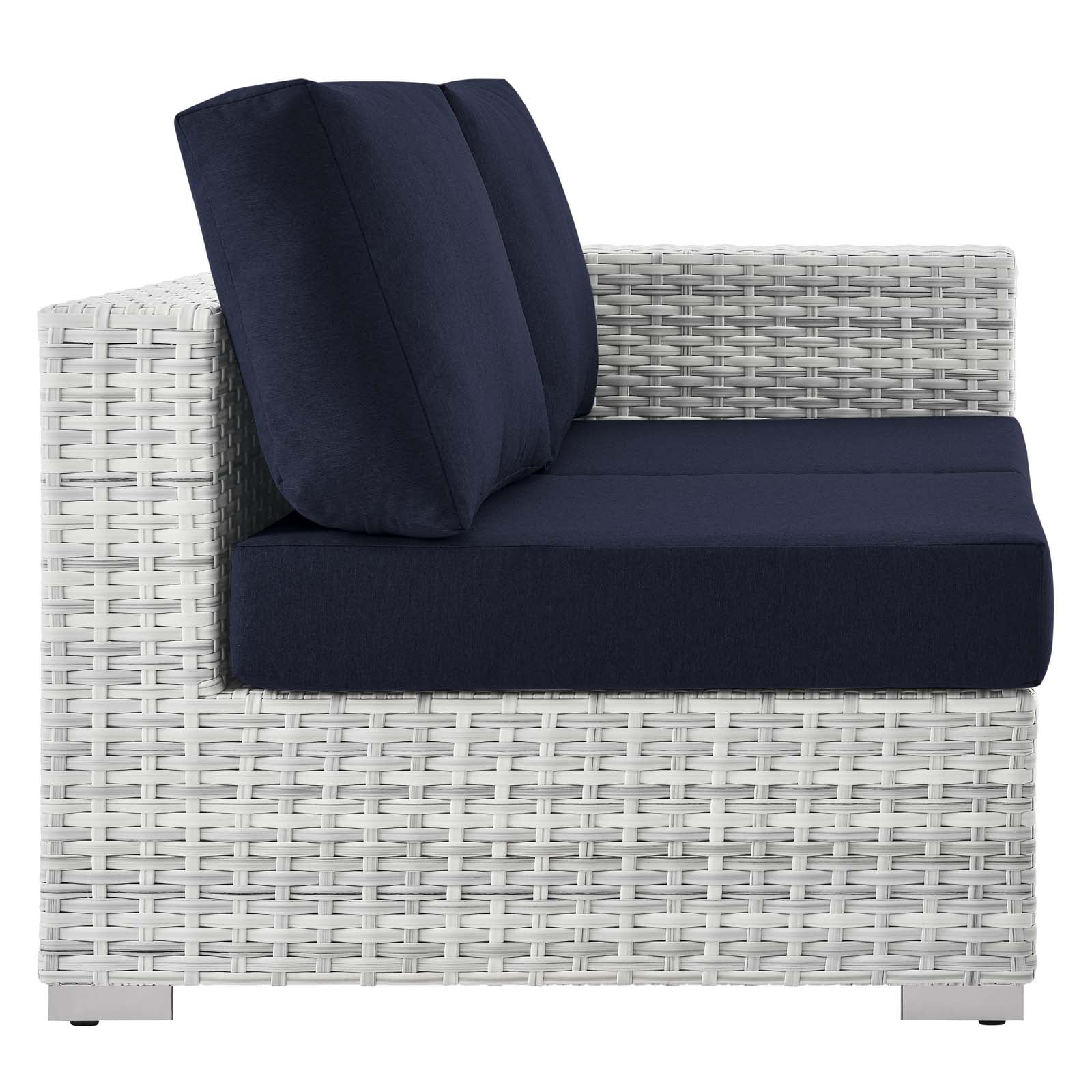 Modway Convene Outdoor Patio Right-Arm Loveseat | Outdoor Sofas, Loveseats & Sectionals | 
