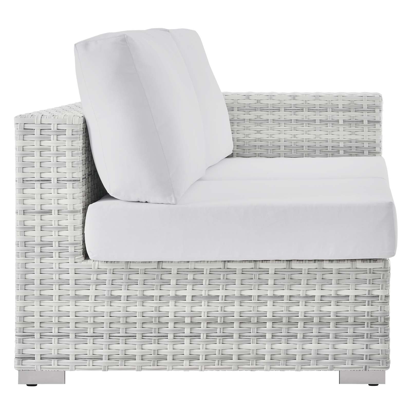 Modway Convene Outdoor Patio Right-Arm Loveseat | Outdoor Sofas, Loveseats & Sectionals | 