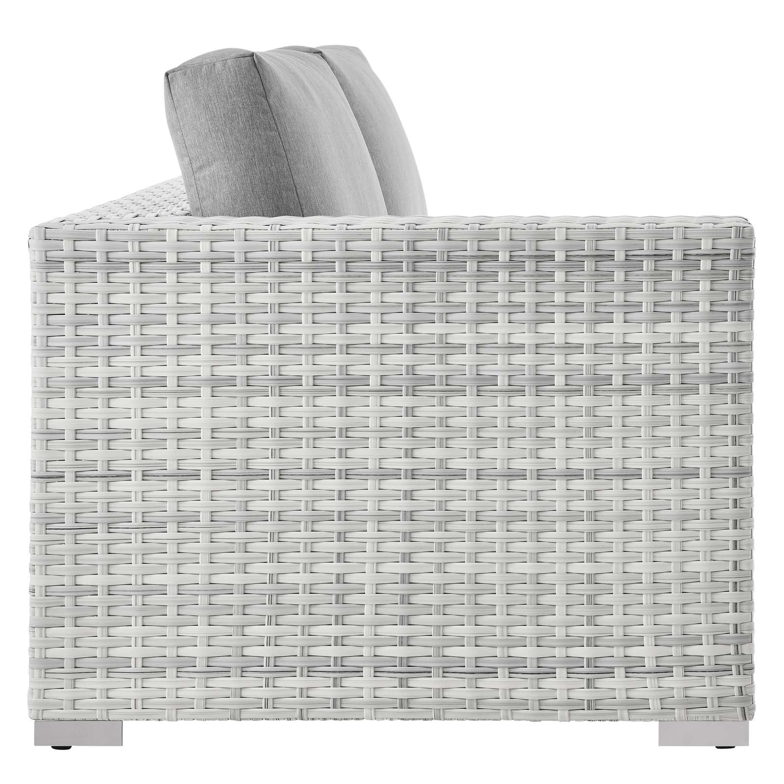 Modway Convene Outdoor Patio Left-Arm Loveseat | Outdoor Sofas, Loveseats & Sectionals | 