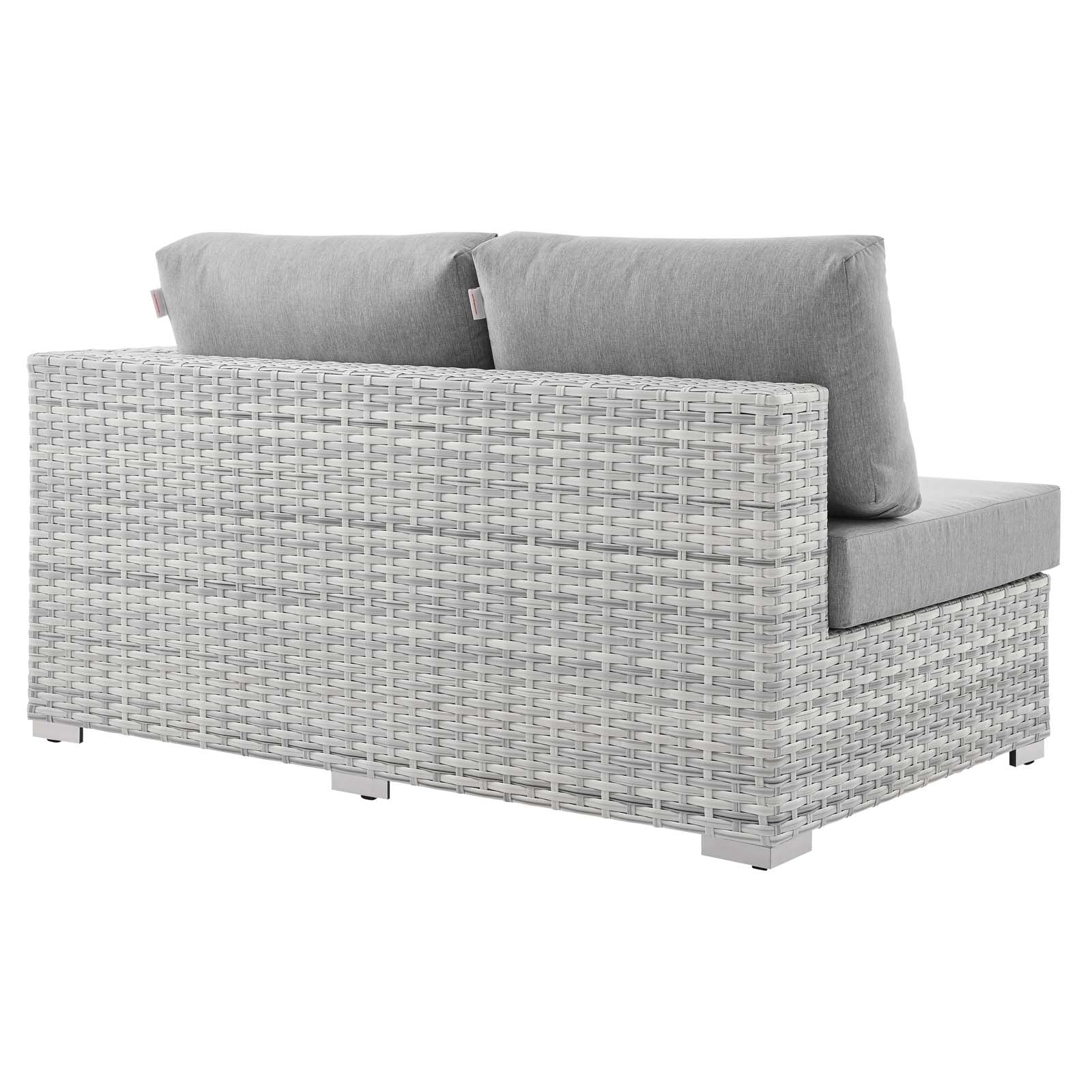 Modway Convene Outdoor Patio Left-Arm Loveseat | Outdoor Sofas, Loveseats & Sectionals | 