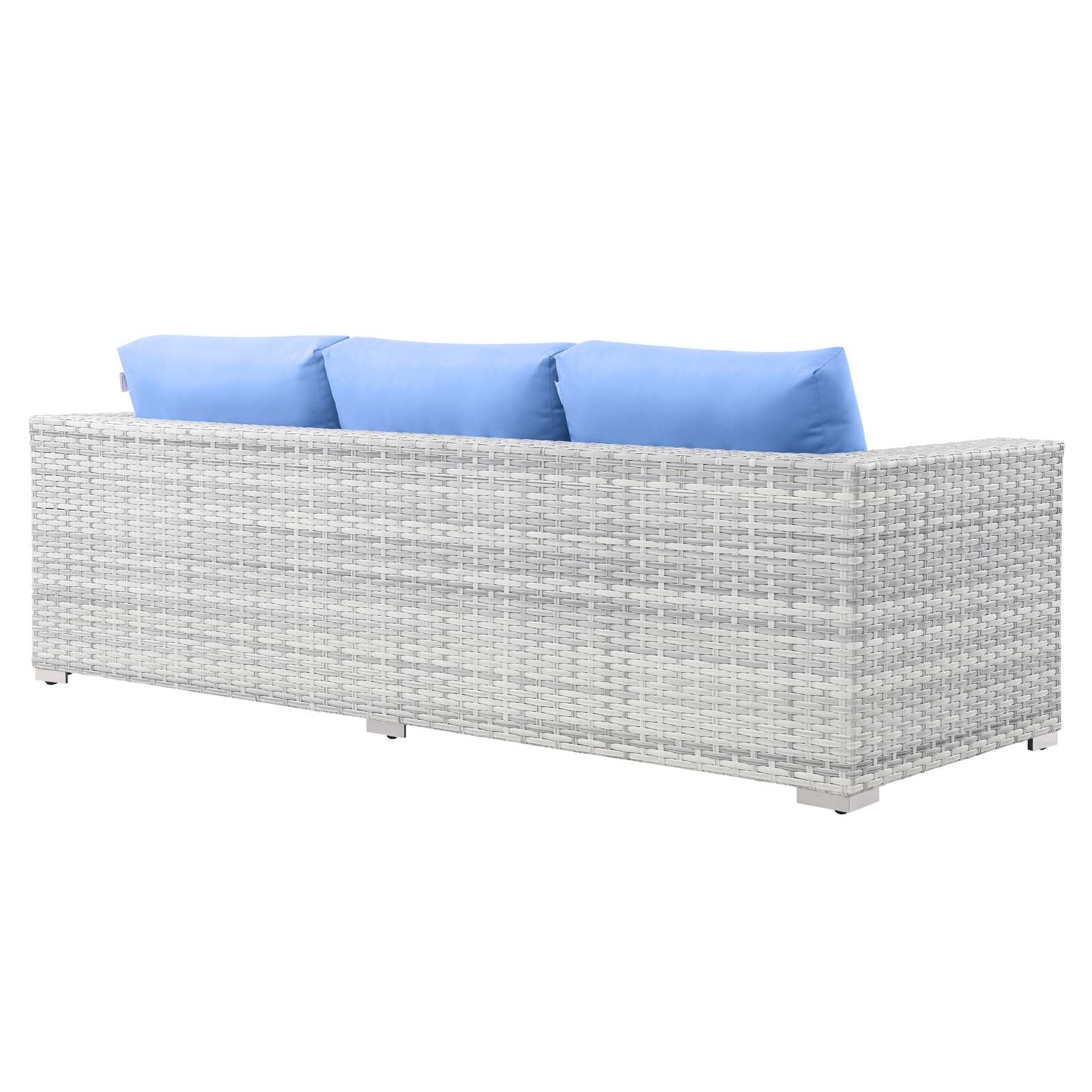 Modway Convene Outdoor Patio Sofa | Outdoor Sofas, Loveseats & Sectionals | 