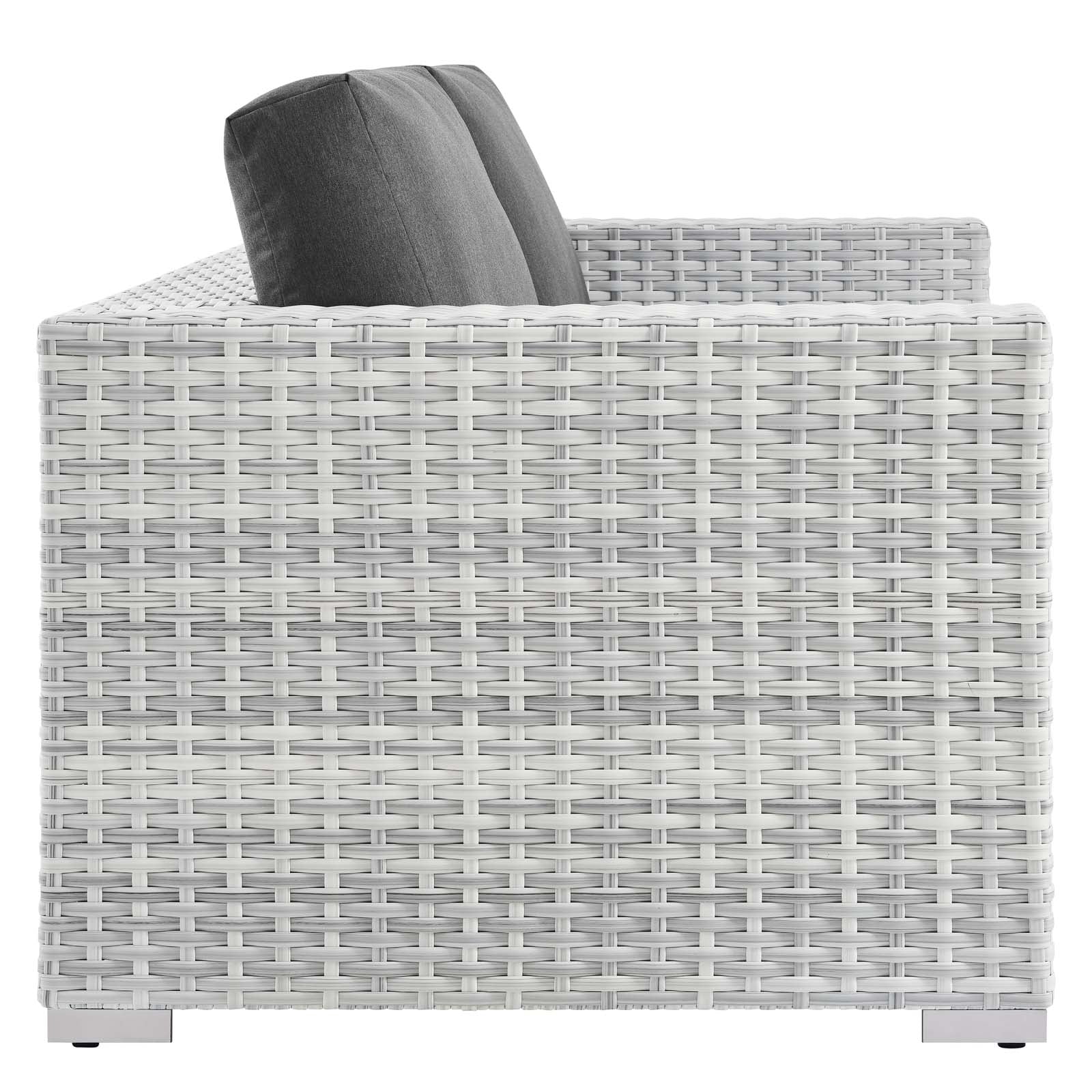 Modway Convene Outdoor Patio Loveseat | Outdoor Sofas, Loveseats & Sectionals | 