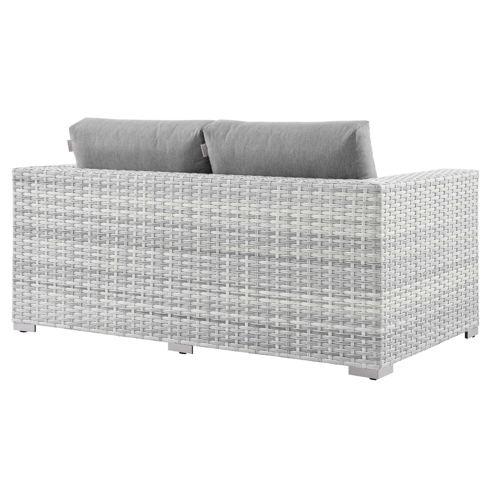 Modway Convene Outdoor Patio Loveseat | Outdoor Sofas, Loveseats & Sectionals | 