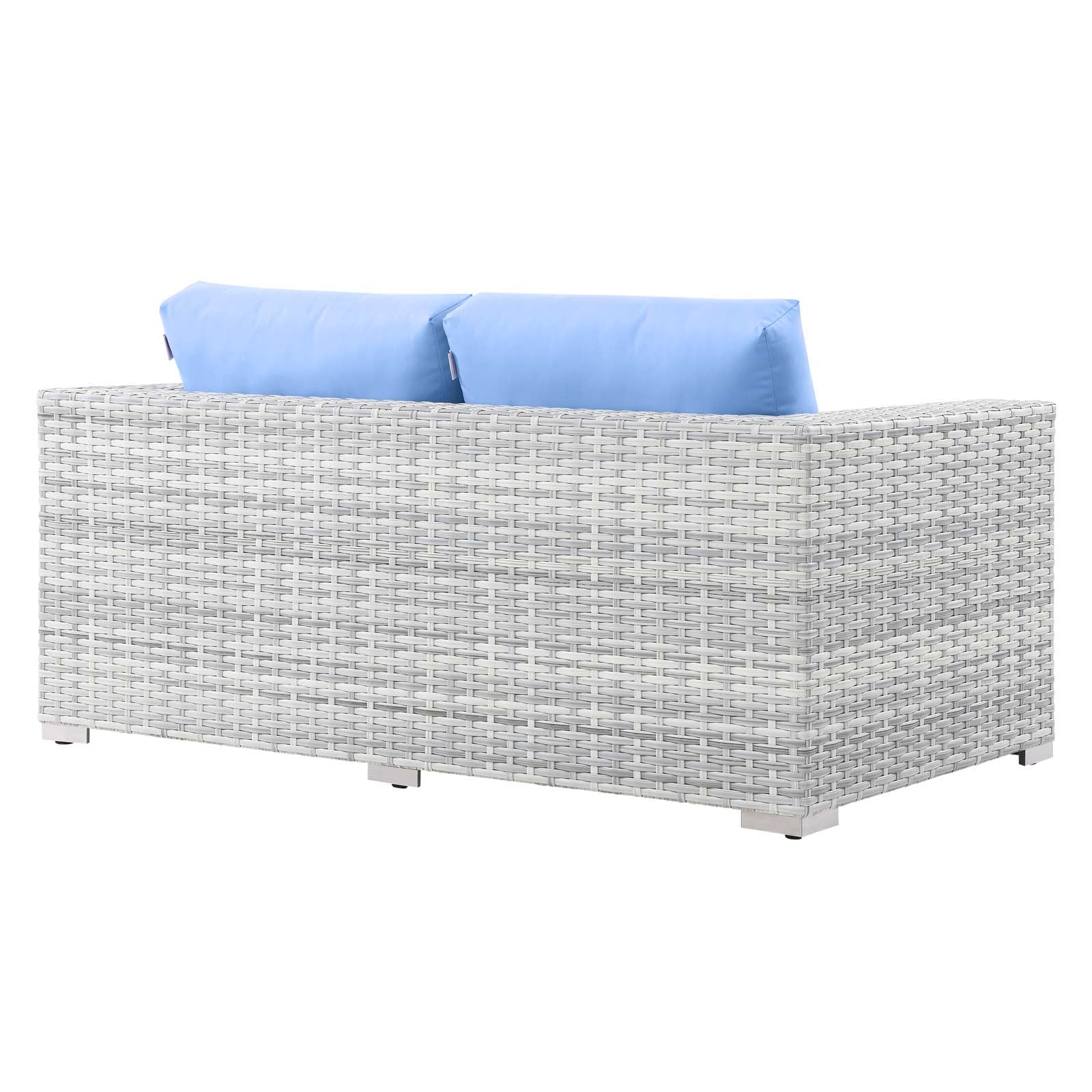 Modway Convene Outdoor Patio Loveseat | Outdoor Sofas, Loveseats & Sectionals | 
