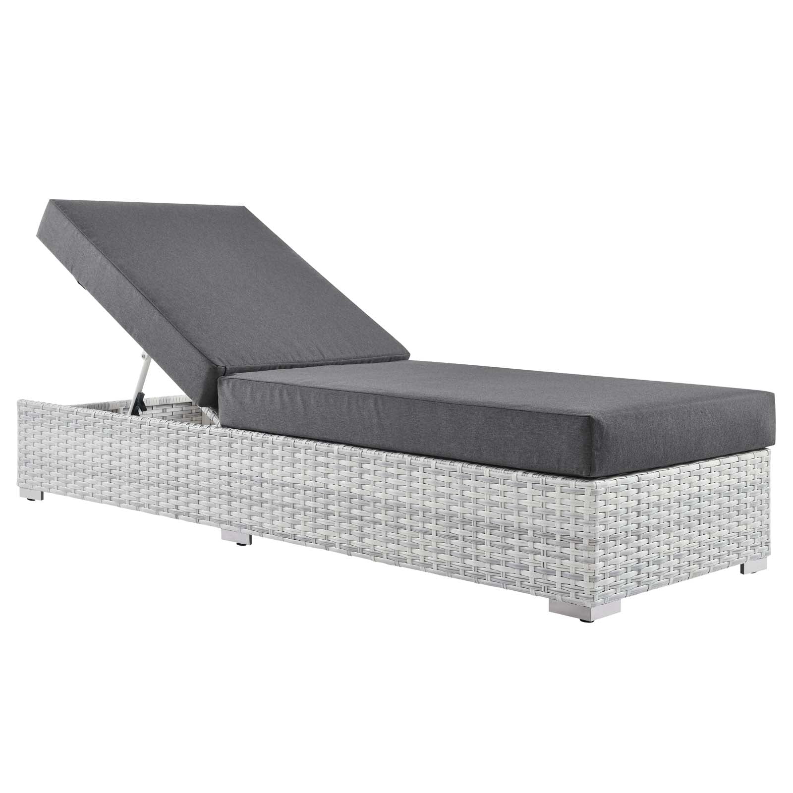 Modway Convene Outdoor Patio Chaise | Outdoor Patio Daybed | 