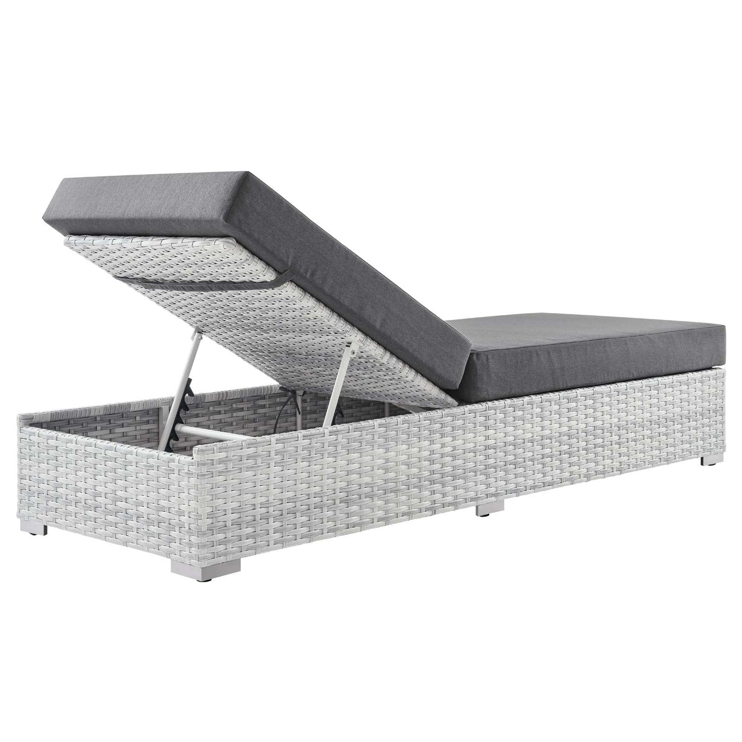 Modway Convene Outdoor Patio Chaise | Outdoor Patio Daybed | 
