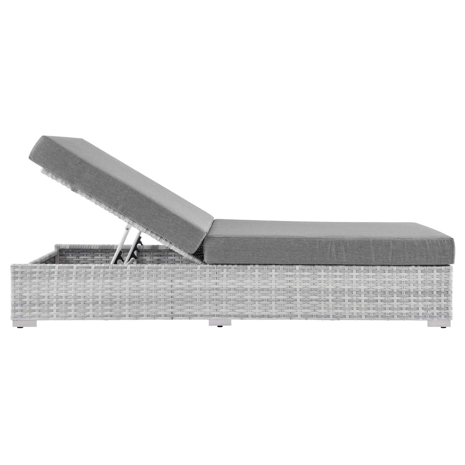 Modway Convene Outdoor Patio Chaise | Outdoor Patio Daybed | 