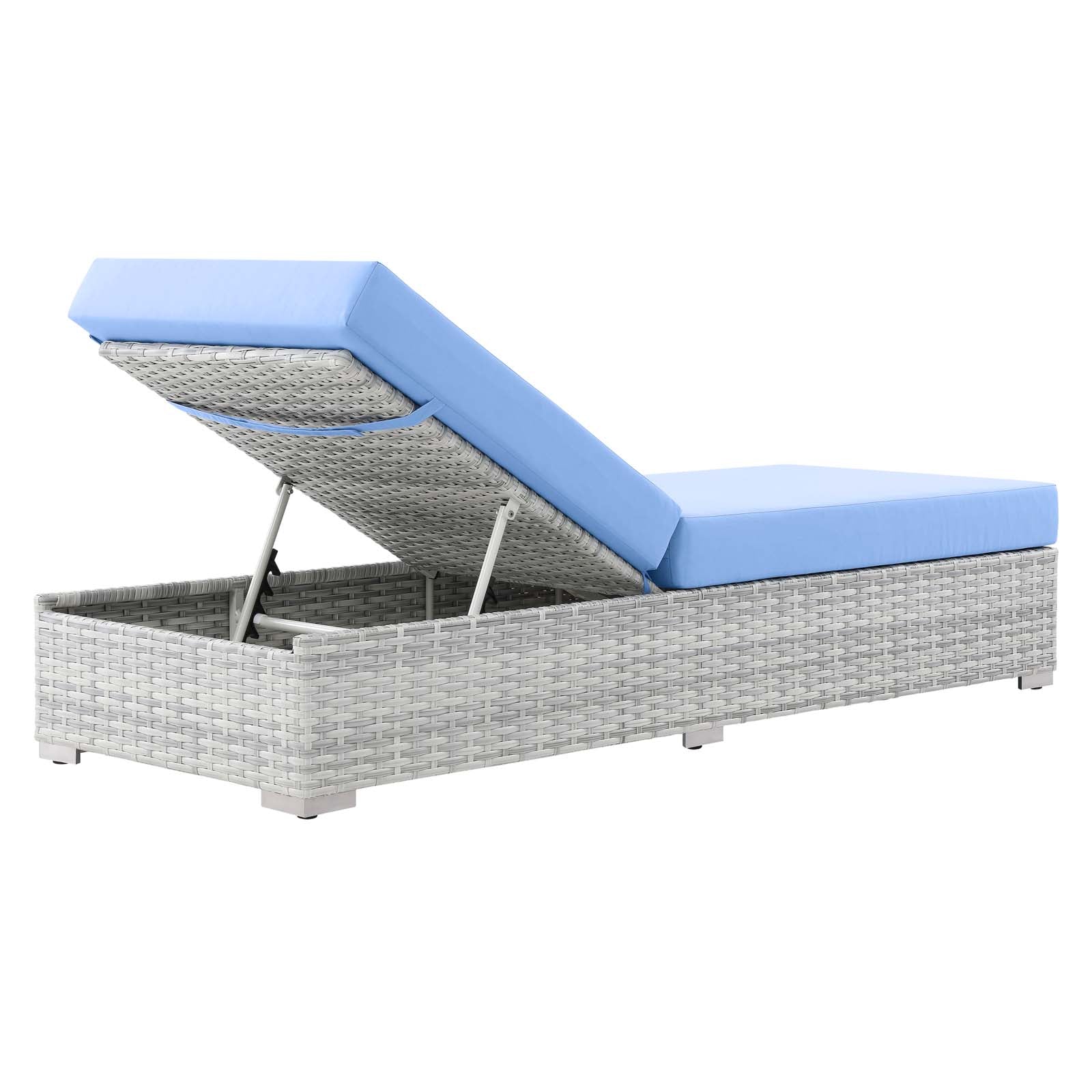 Modway Convene Outdoor Patio Chaise | Outdoor Patio Daybed | 