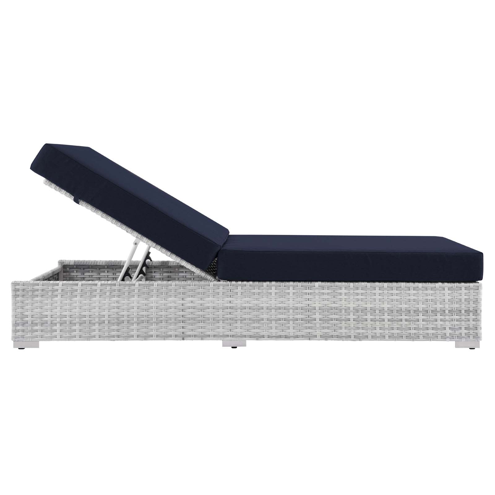 Modway Convene Outdoor Patio Chaise | Outdoor Patio Daybed | 