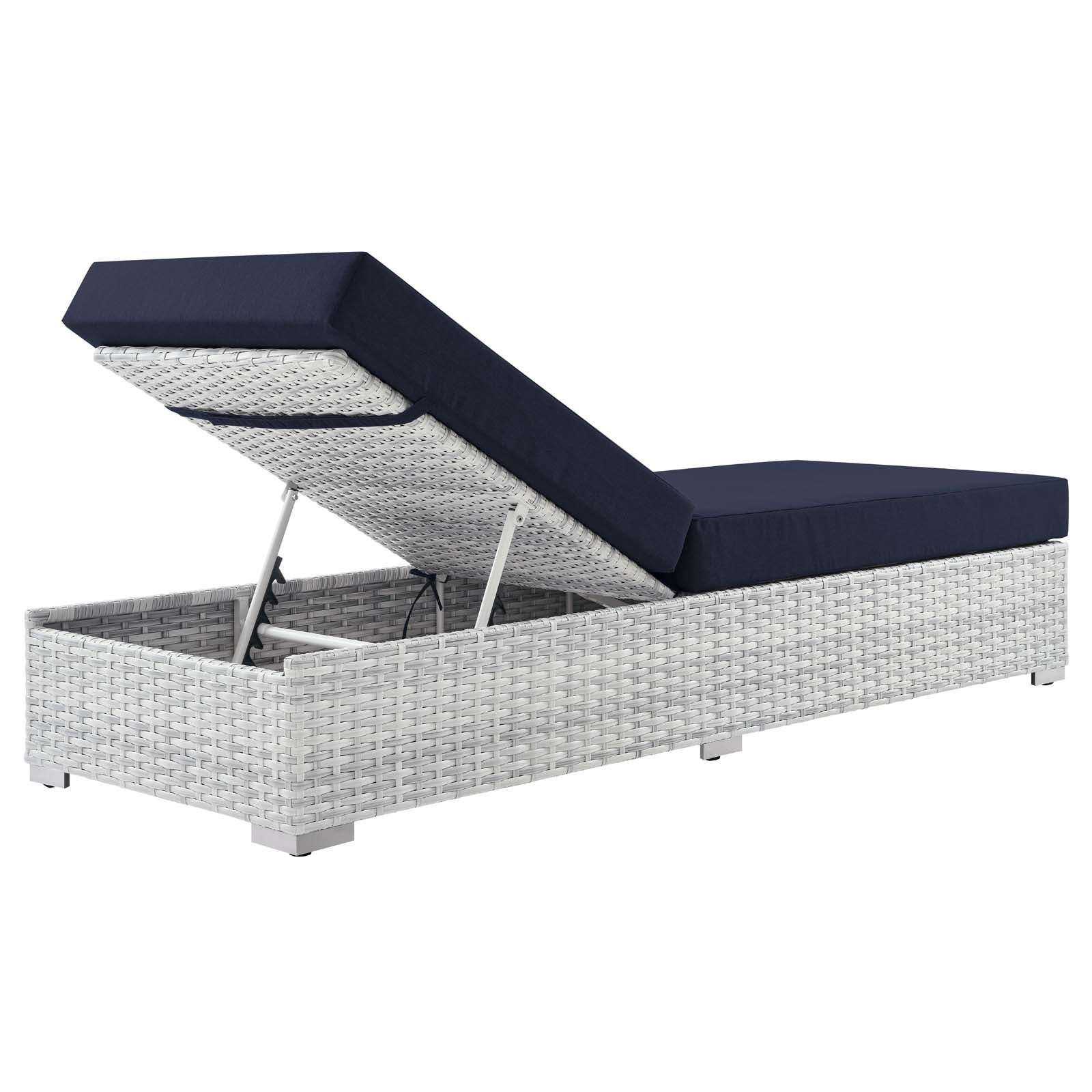 Modway Convene Outdoor Patio Chaise | Outdoor Patio Daybed | 