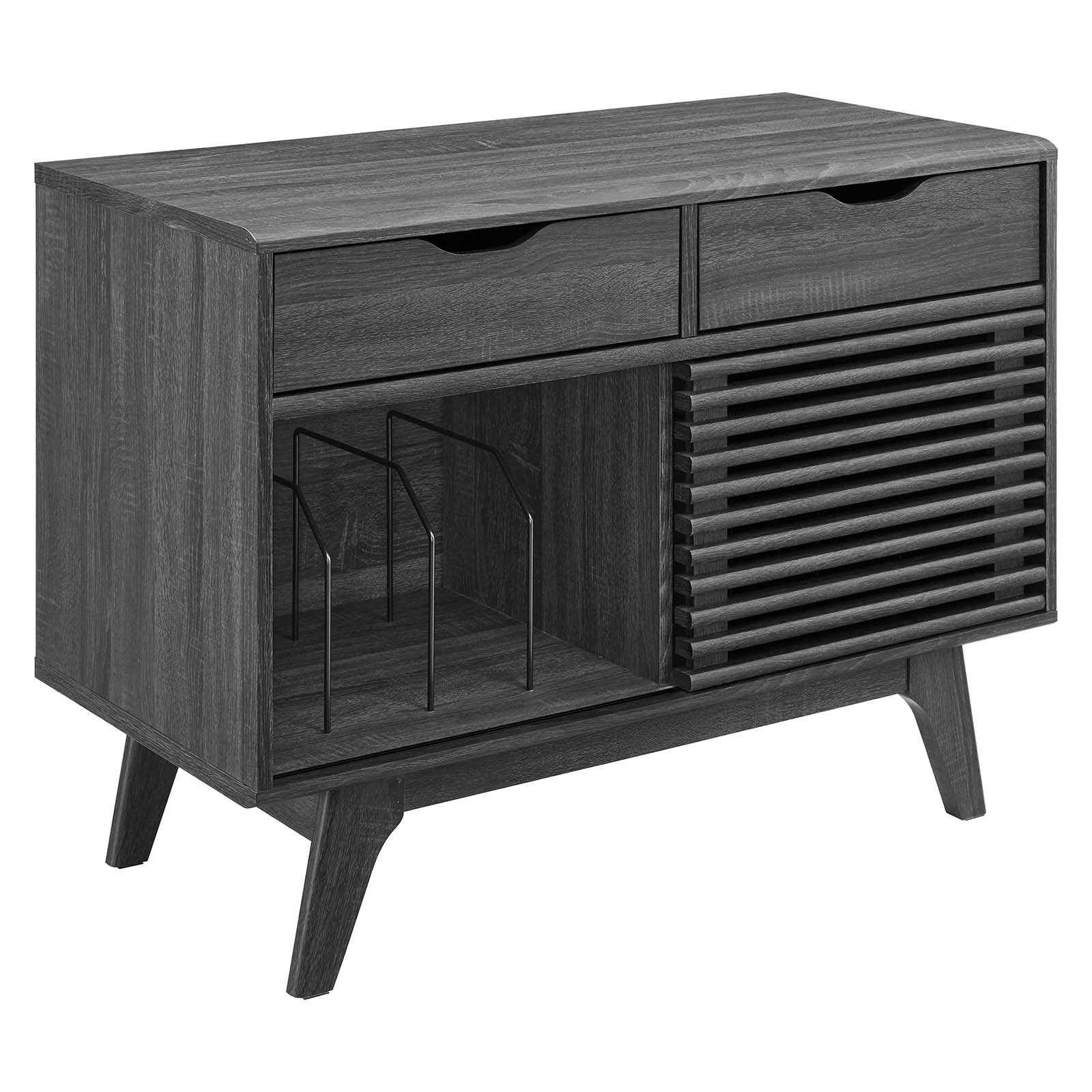Modway Render Vinyl Record Display Stand | Stands | Modishstore-14